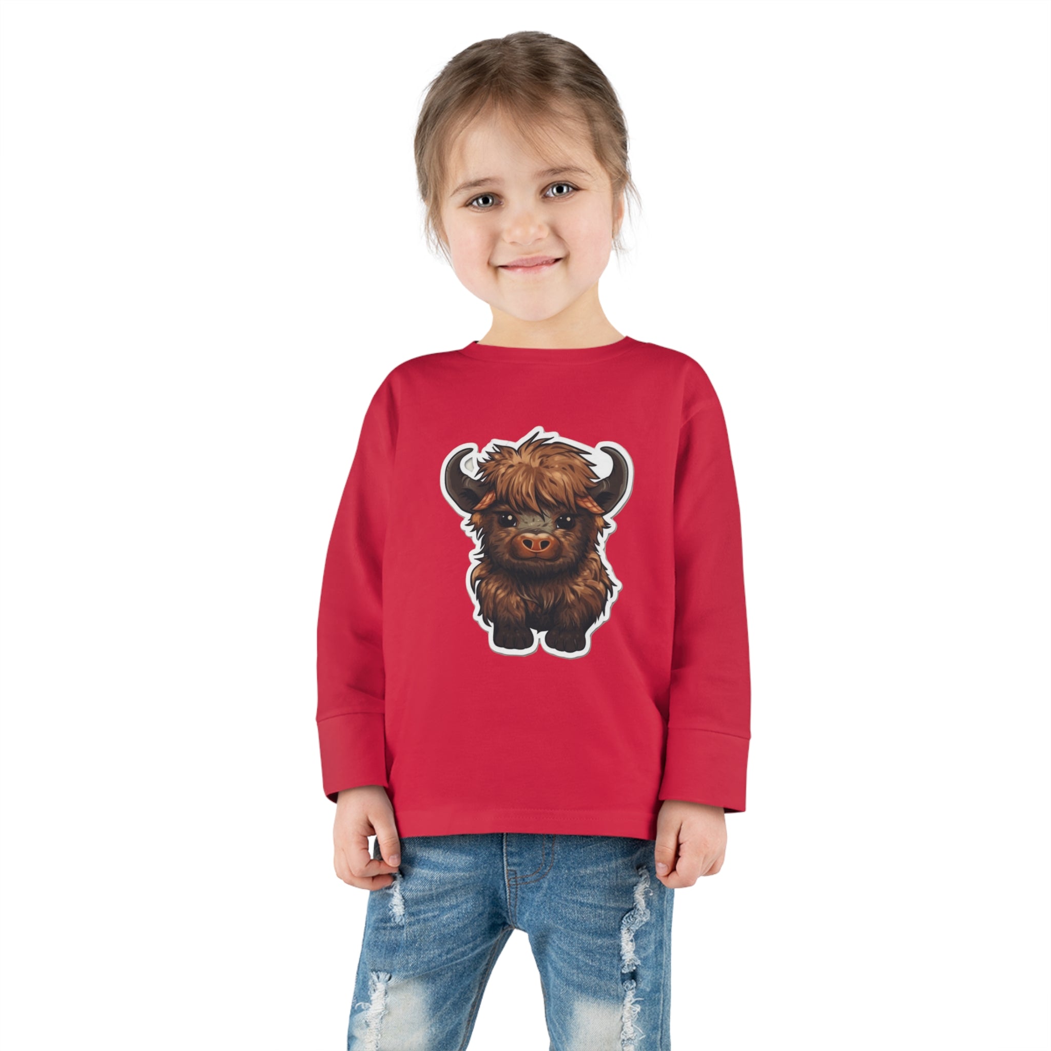 Toddler Long Sleeve Tee - Yak Calf