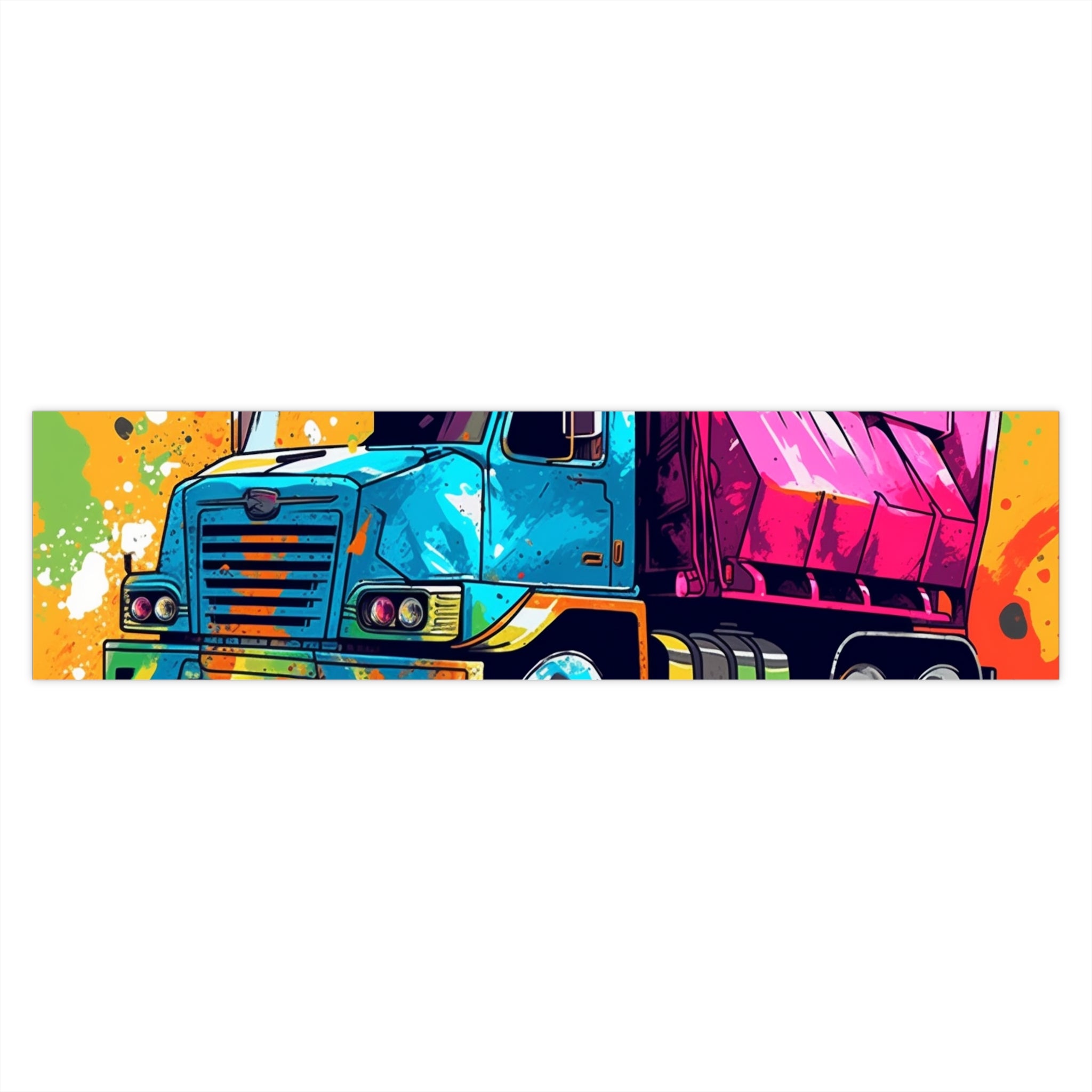 Bumper Stickers - Pop Art Designs, Dump Truck