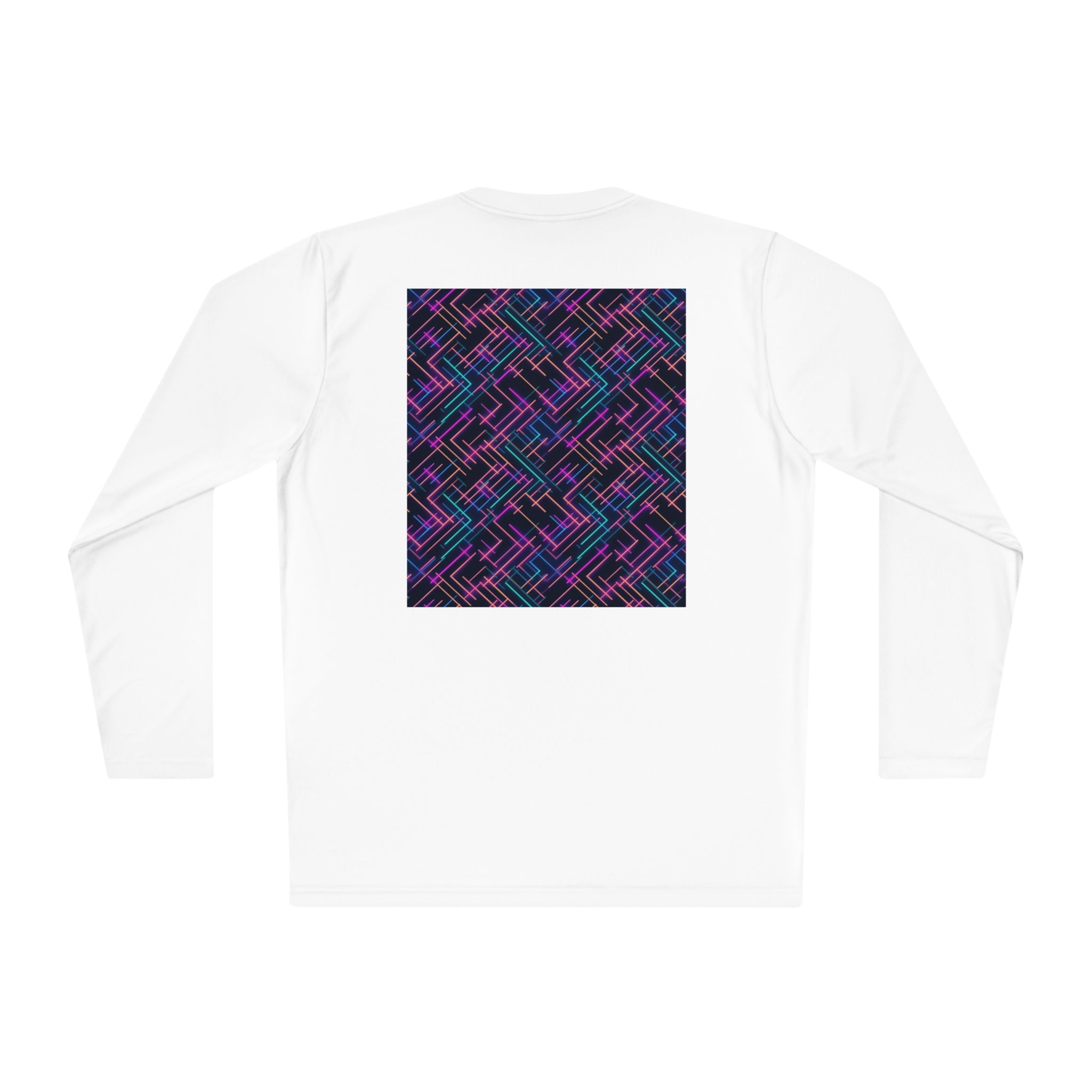 Unisex Lightweight Long Sleeve Tee (AOP) - Abstract Designs 05