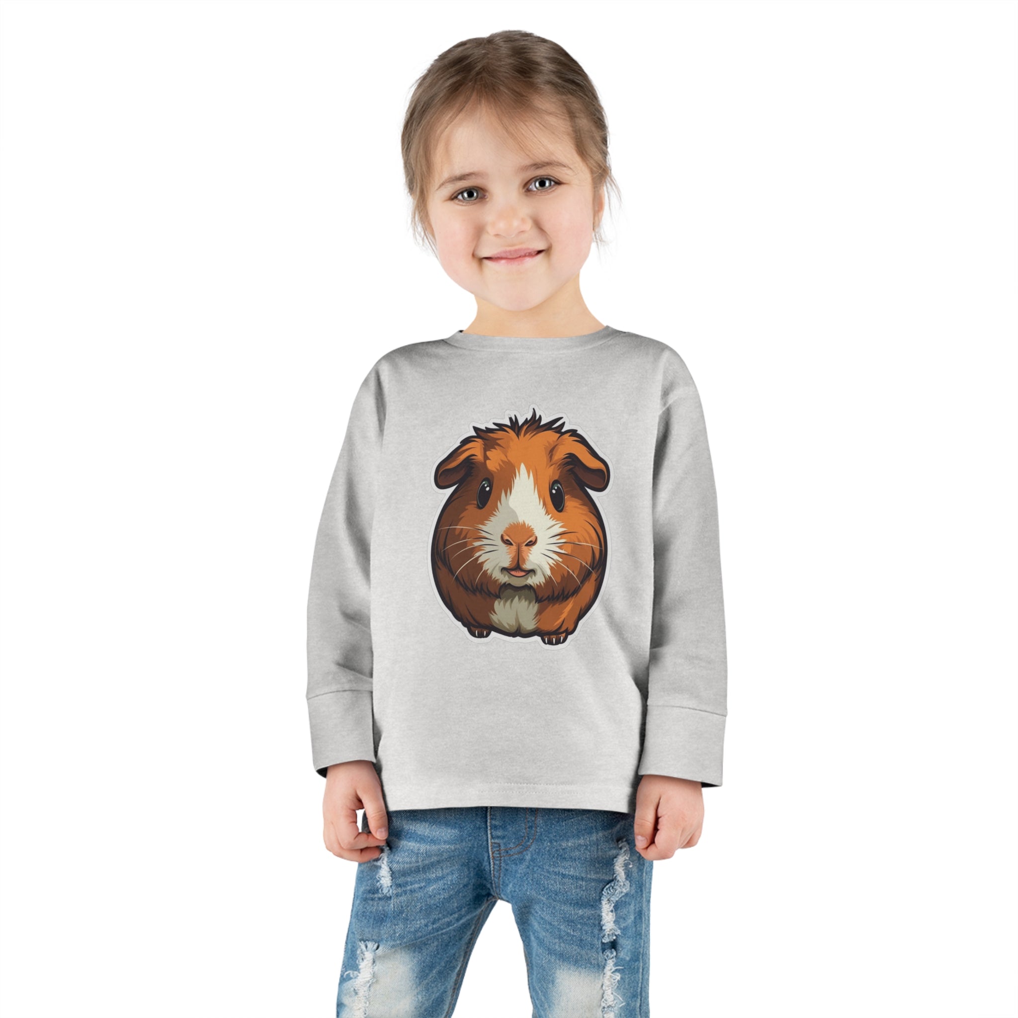 Toddler Long Sleeve Tee - Guinea Pig Pup