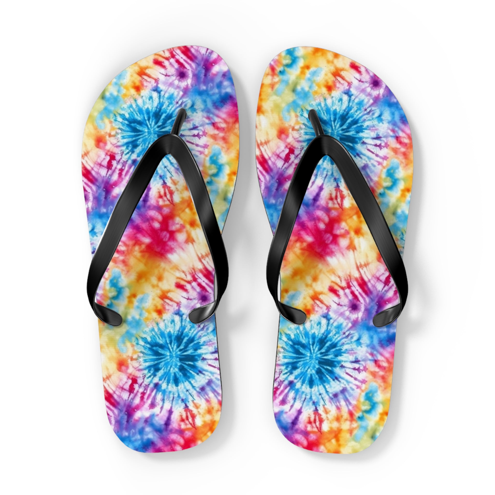 Flip Flops (AOP) - Tie Dye Designs 03