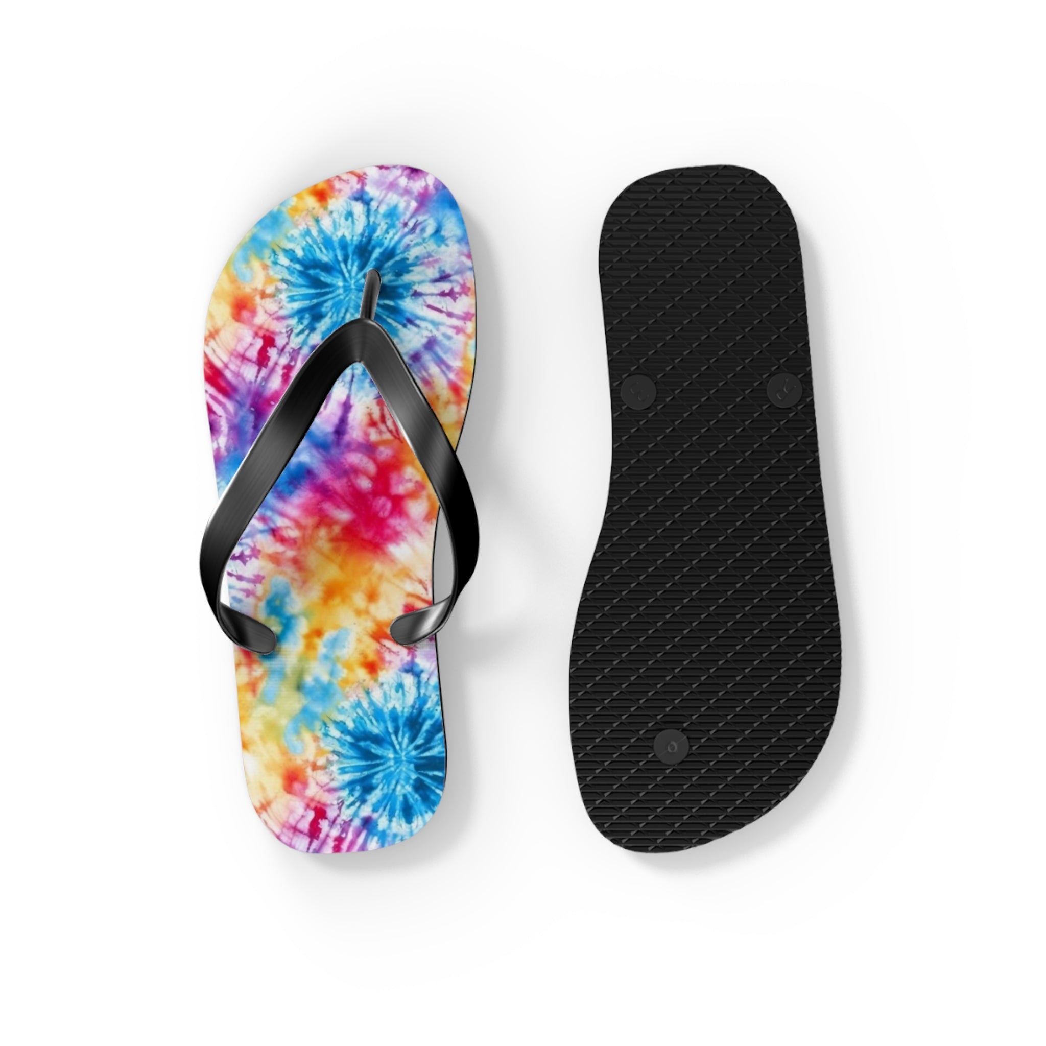 Flip Flops (AOP) - Tie Dye Designs 03