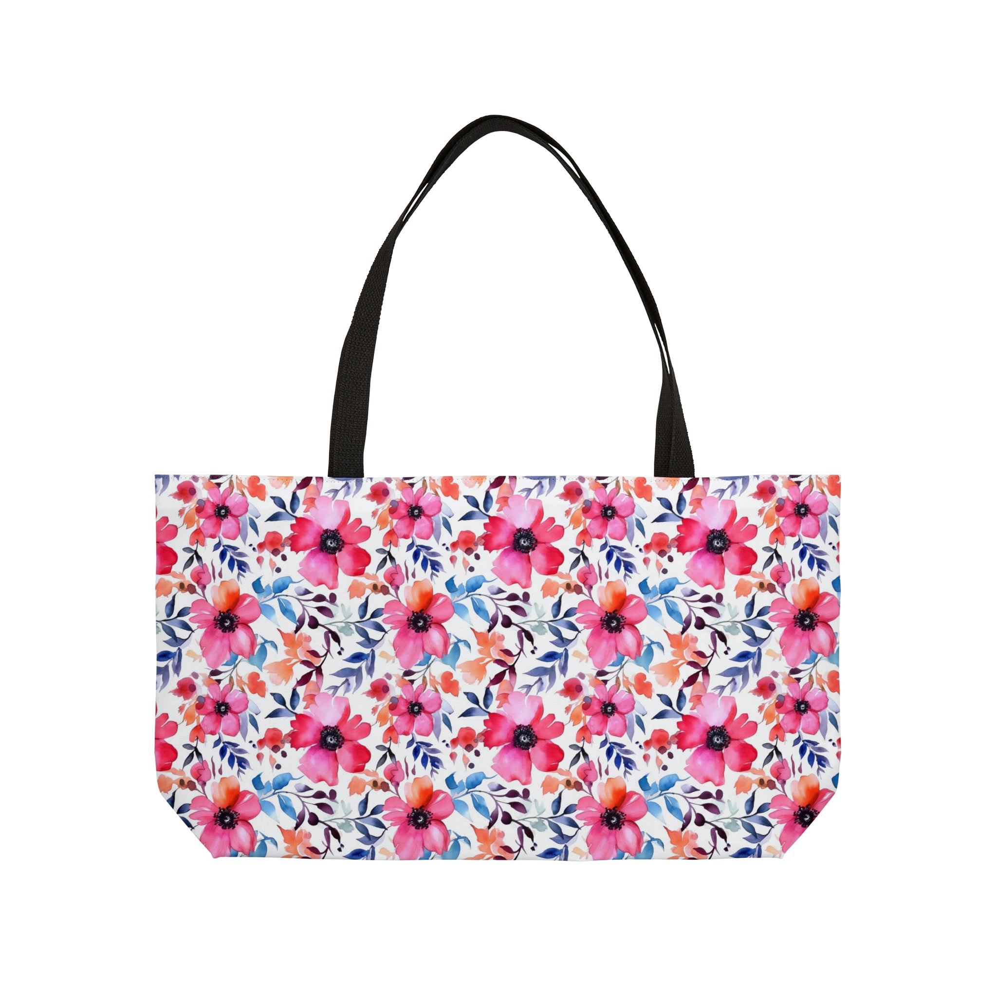 Weekender Tote Bag (AOP) - Seamless Floral Designs 02