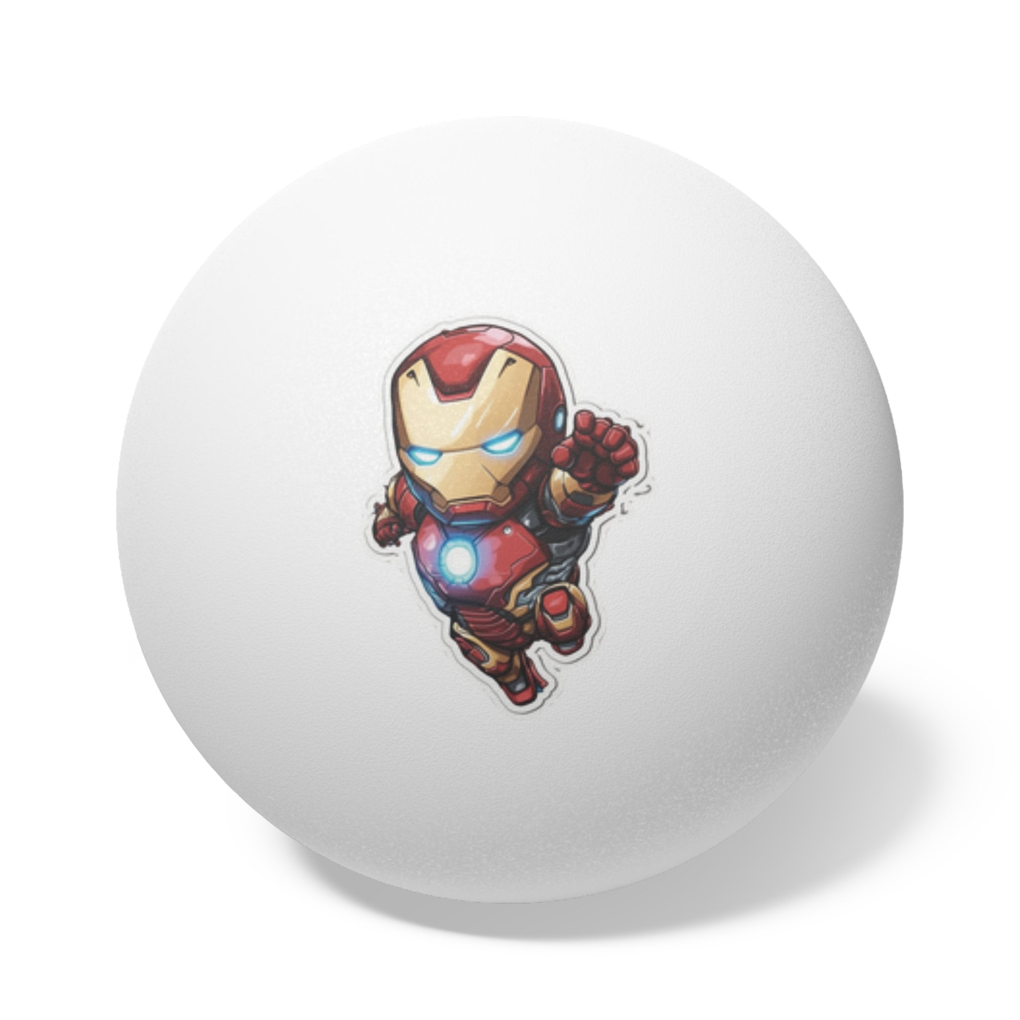 Ping Pong Balls, 6 pcs - Pop Art - Baby Iron-Man