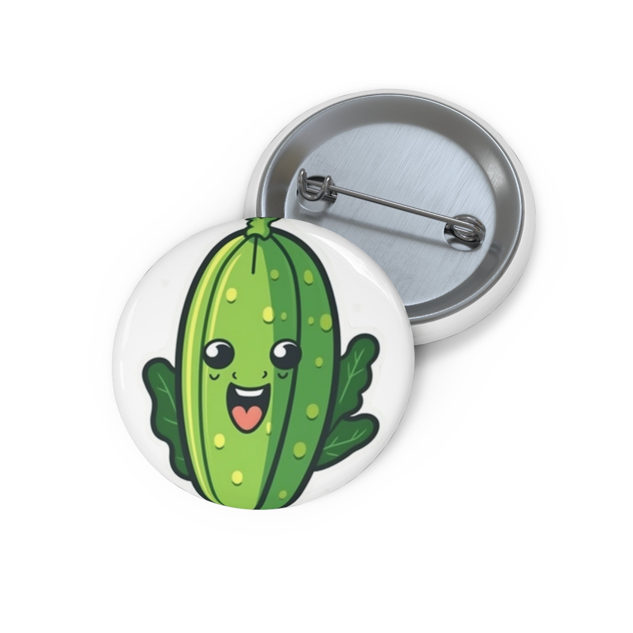 Custom Pin Buttons - Okra