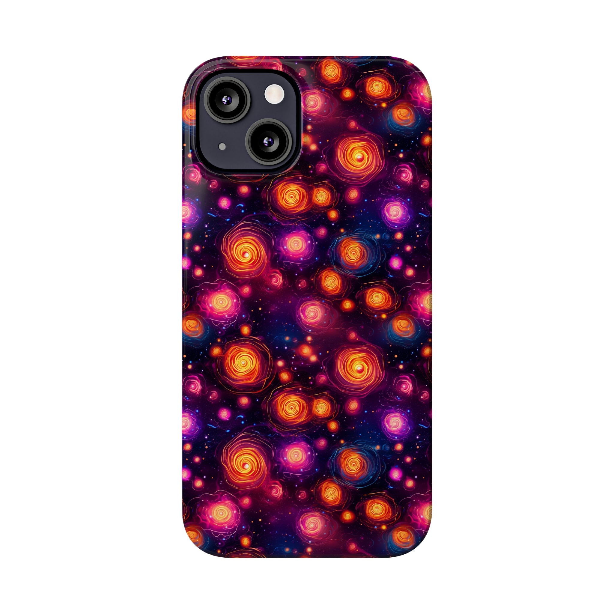 Slim Phone Cases (AOP) - Seamless Fantasy Galaxies 11