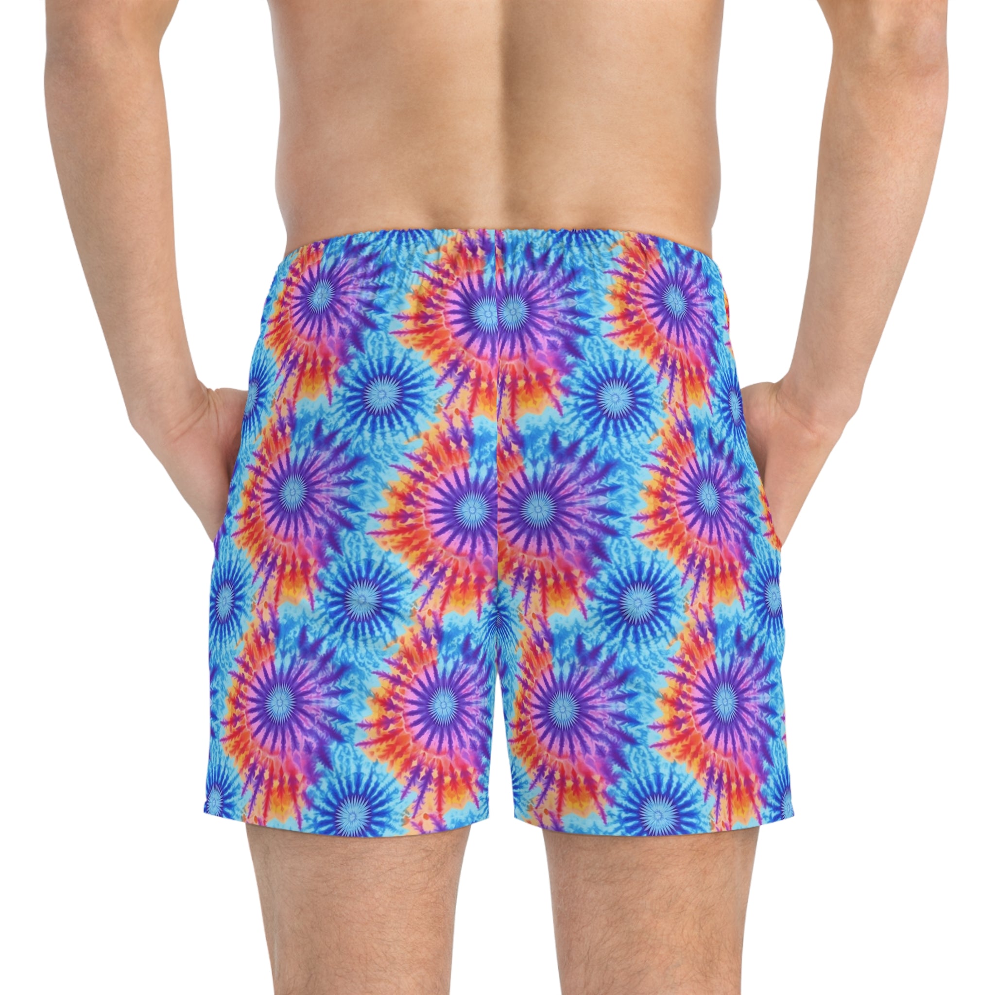 Swim Trunks (AOP) - Seamless Tie Dye Designs 03