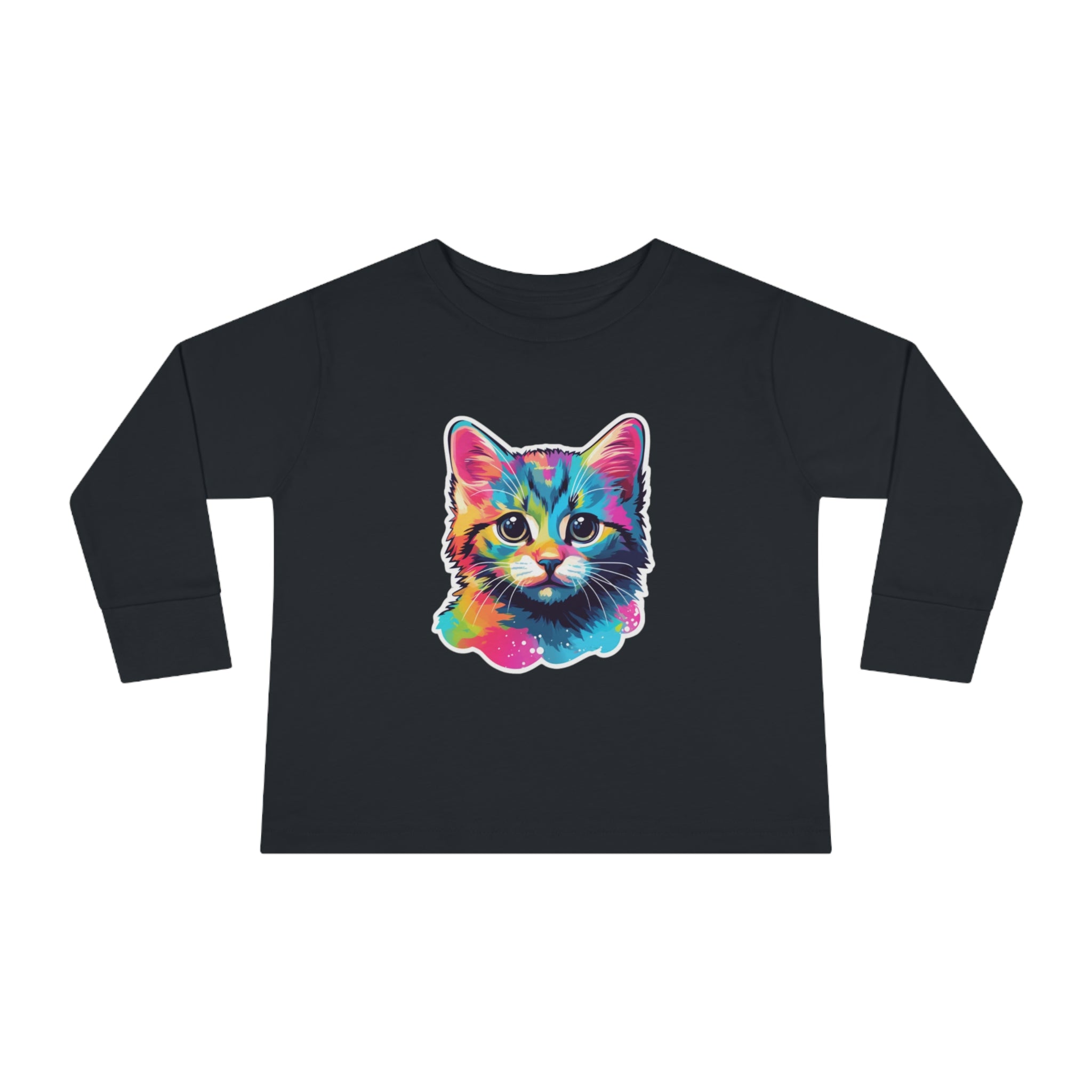 Toddler Long Sleeve Tee - Kittens 02