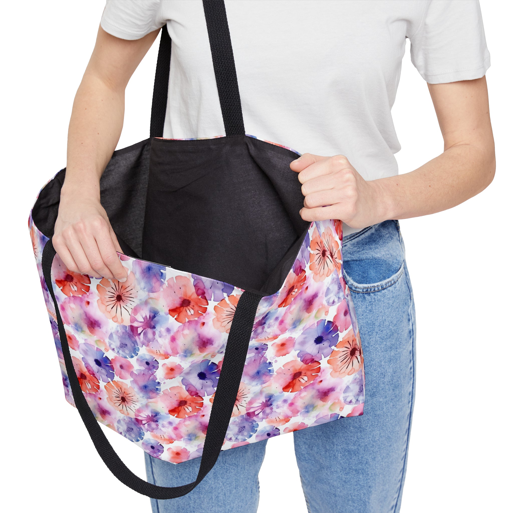 Weekender Tote Bag (AOP) - Seamless Floral Designs 08