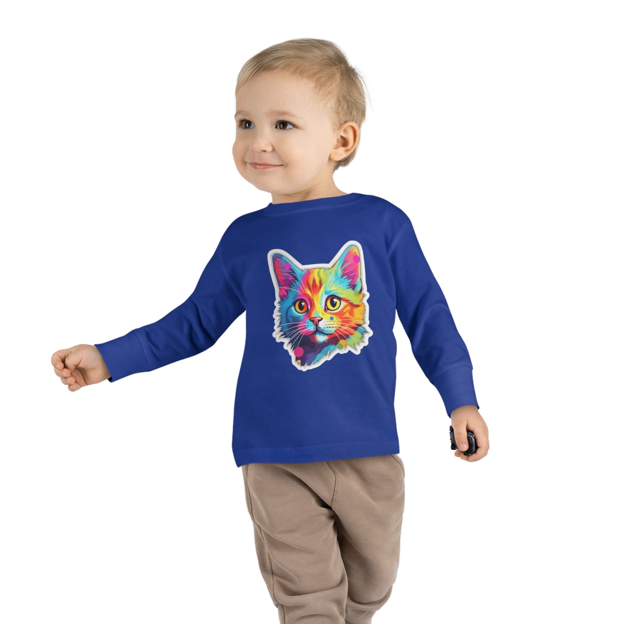 Toddler Long Sleeve Tee - Kittens 09