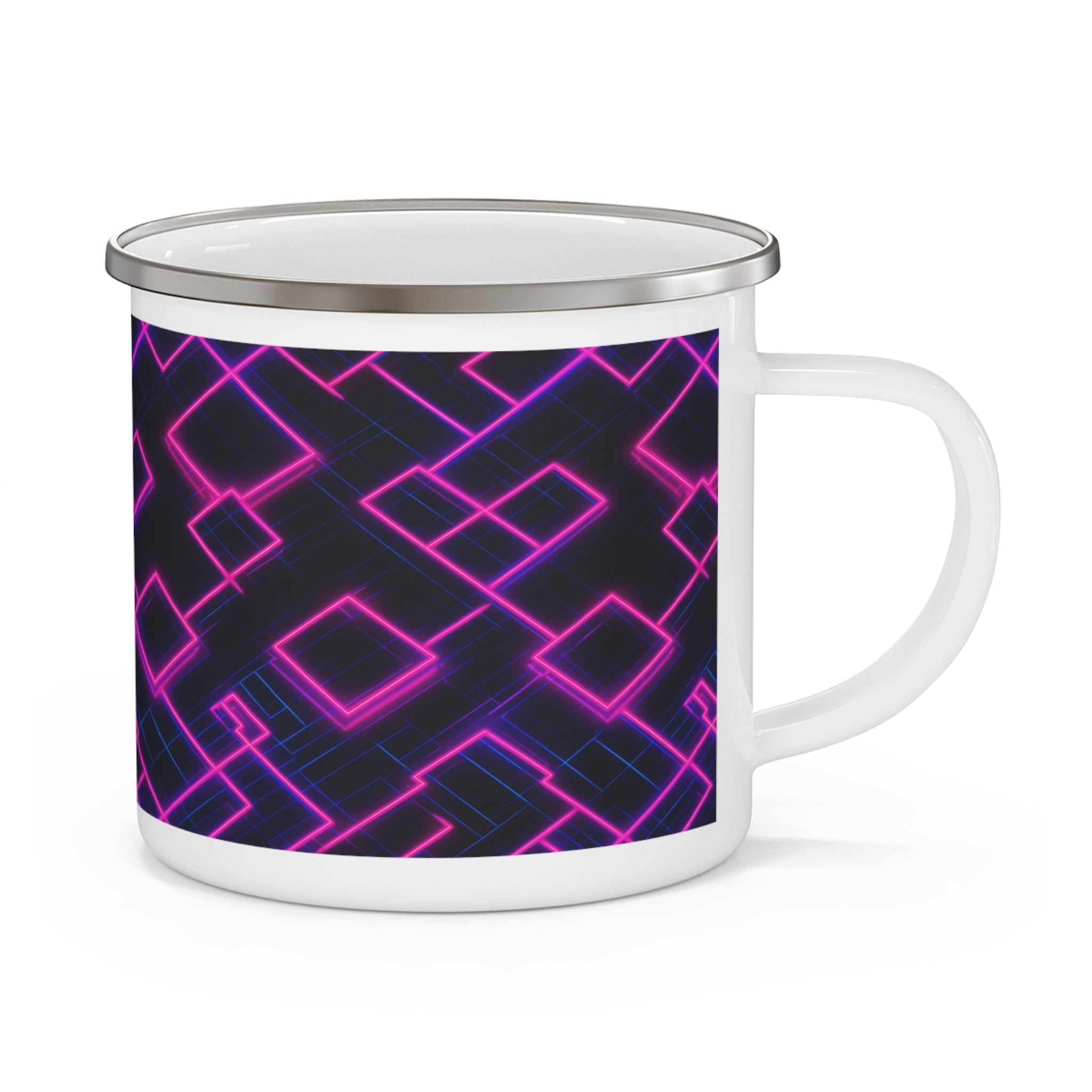 Enamel Camping Mug - Seamless Designs 13