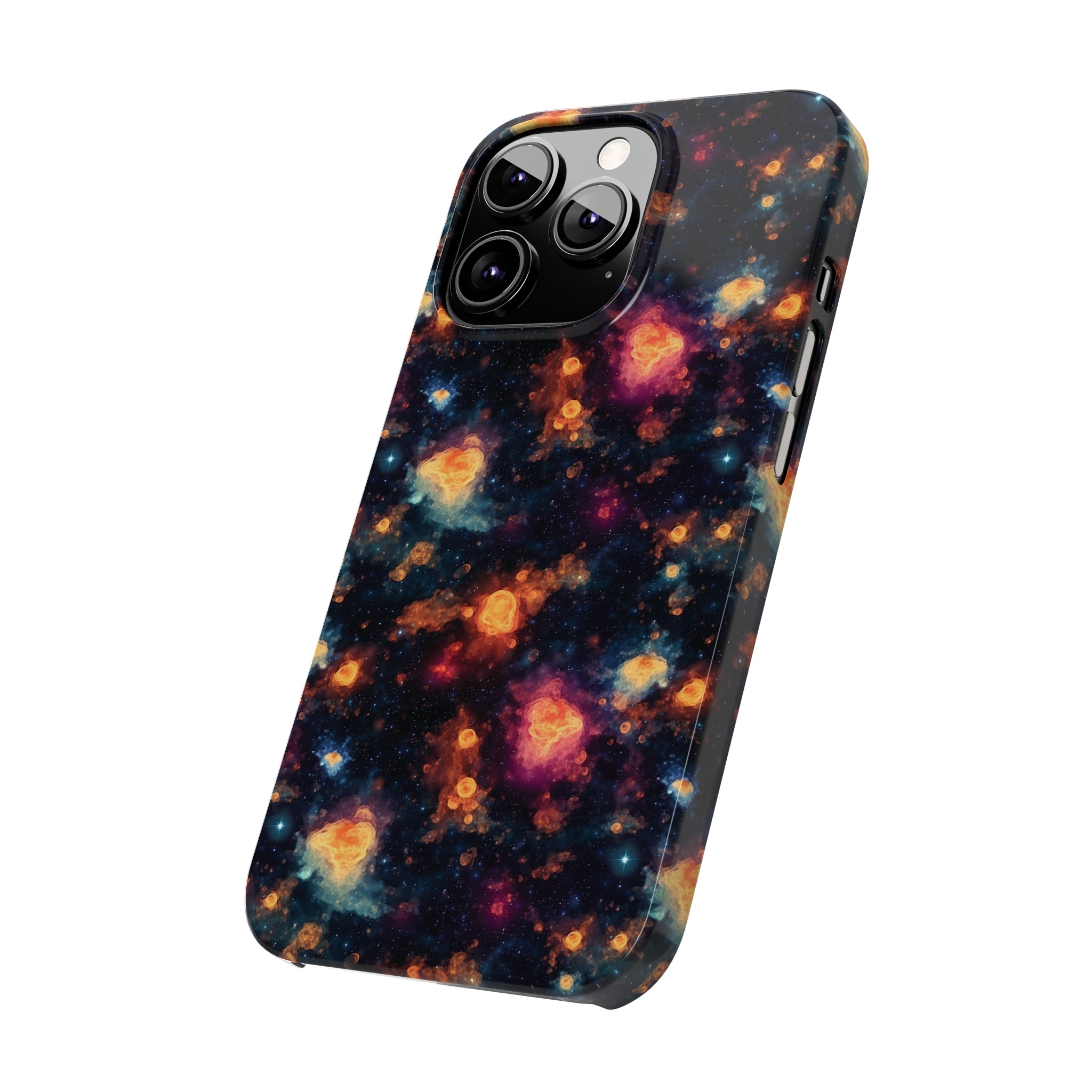 Slim Phone Cases (AOP) - Seamless Fantasy Galaxies 07