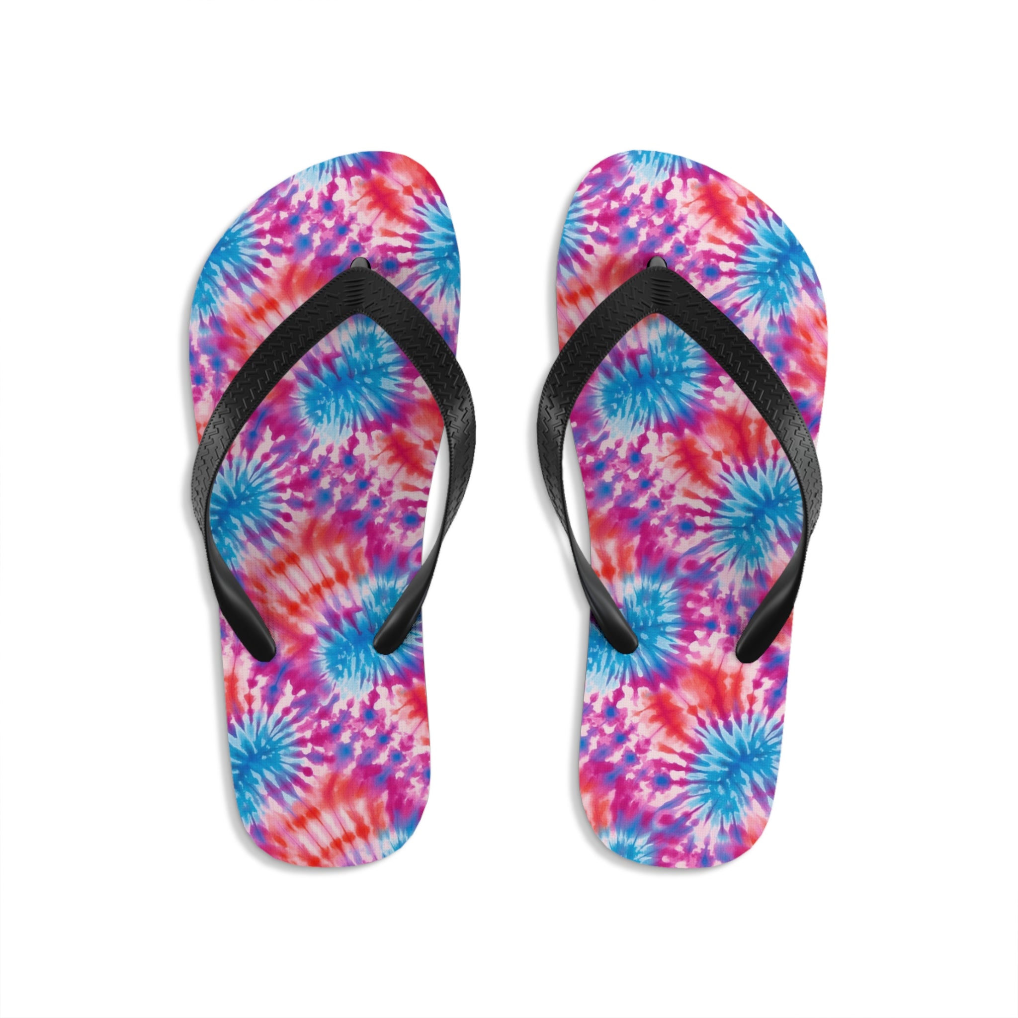 Unisex Flip-Flops (AOP) - Tie Dye Designs 04