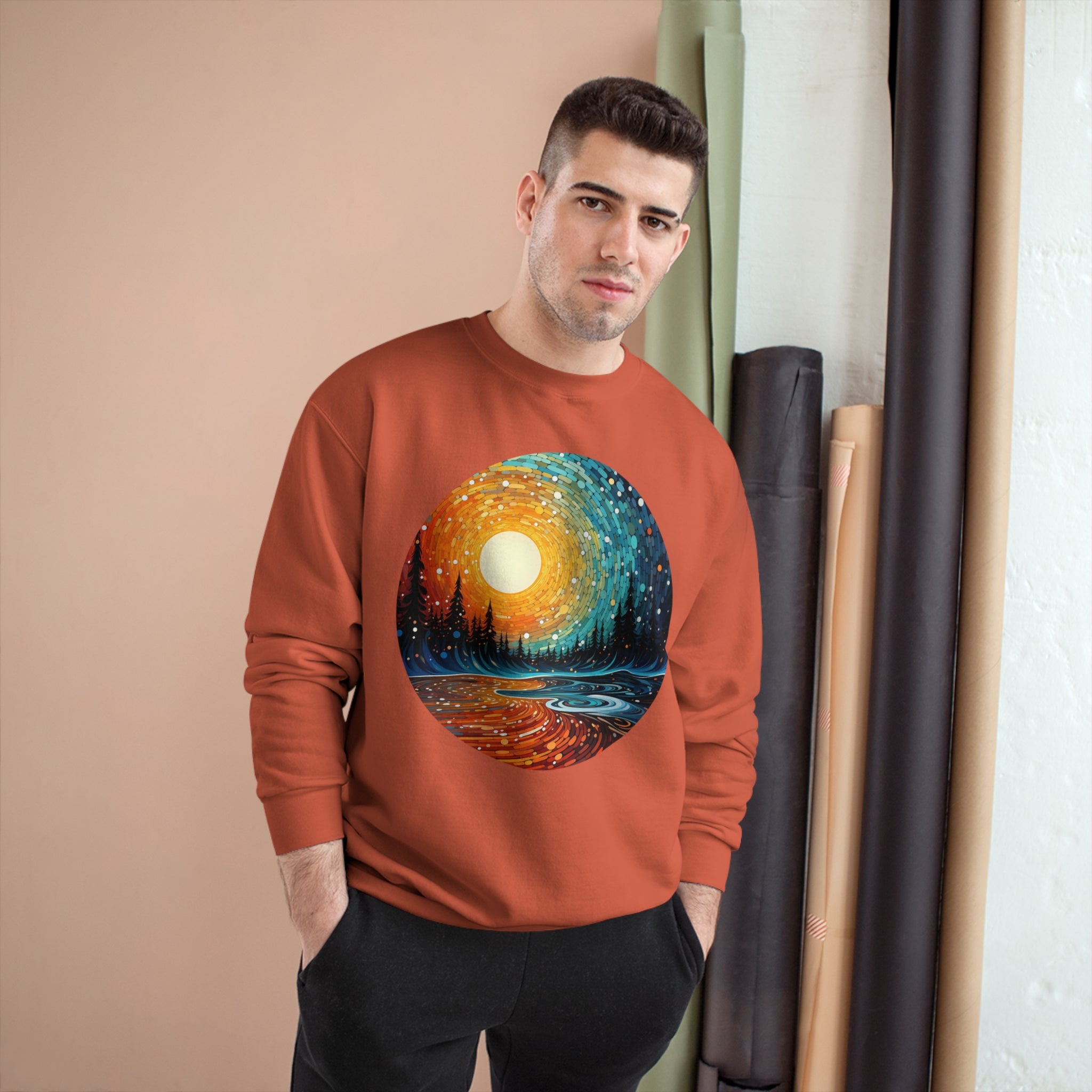 Champion Sweatshirt - Abstract Designs 04