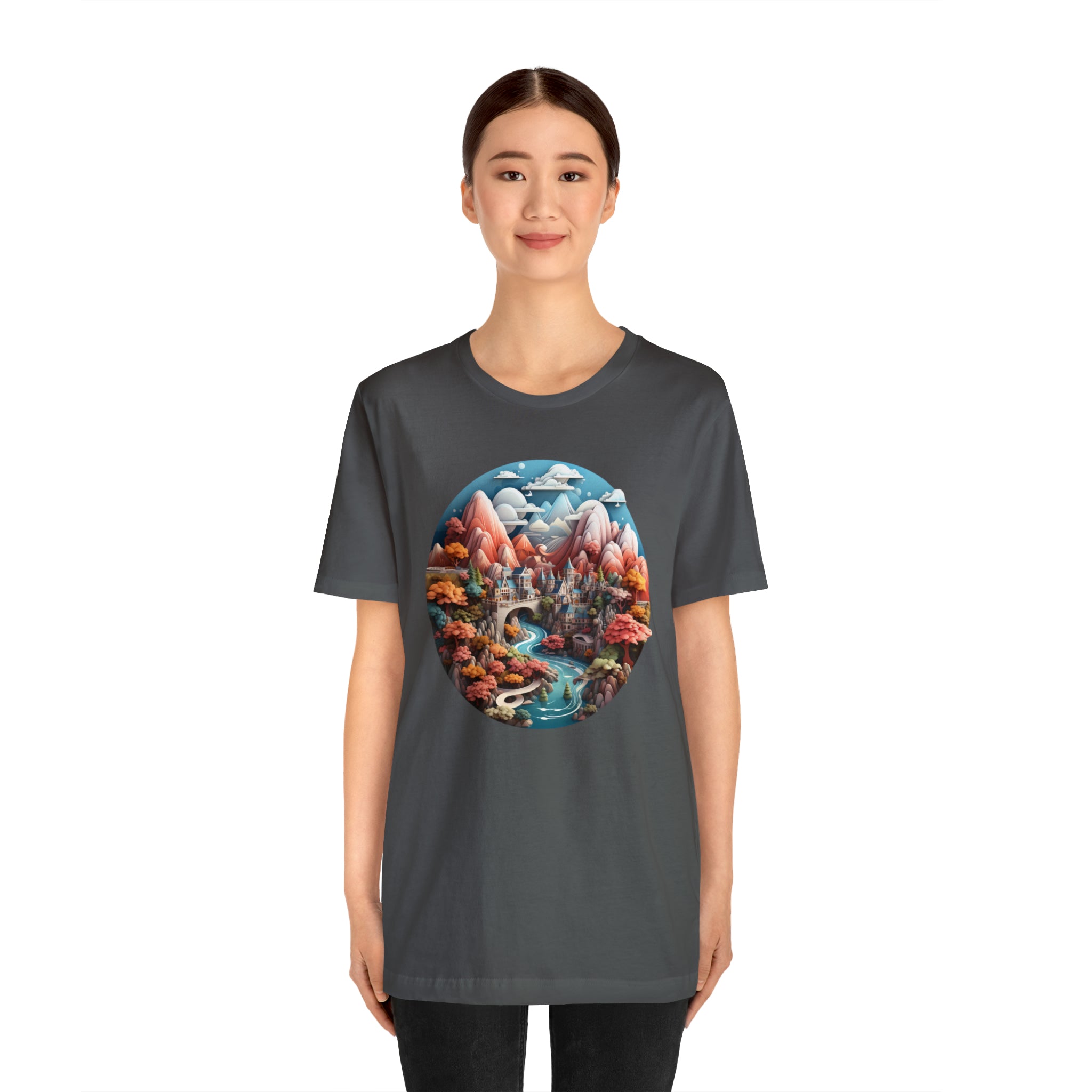 Unisex Jersey Short Sleeve Tee - Isometric Designs 01