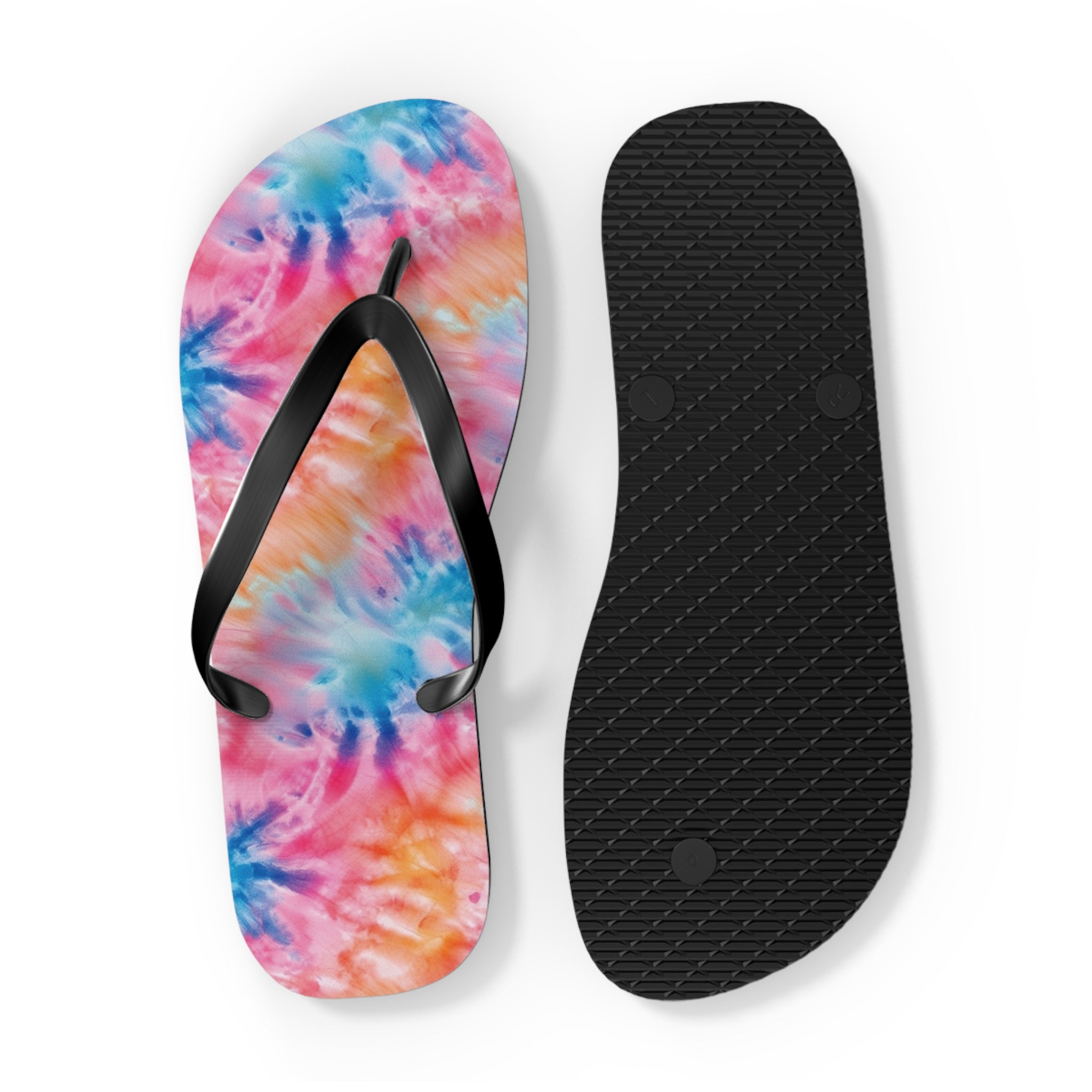 Flip Flops (AOP) - Tie Dye Designs 01