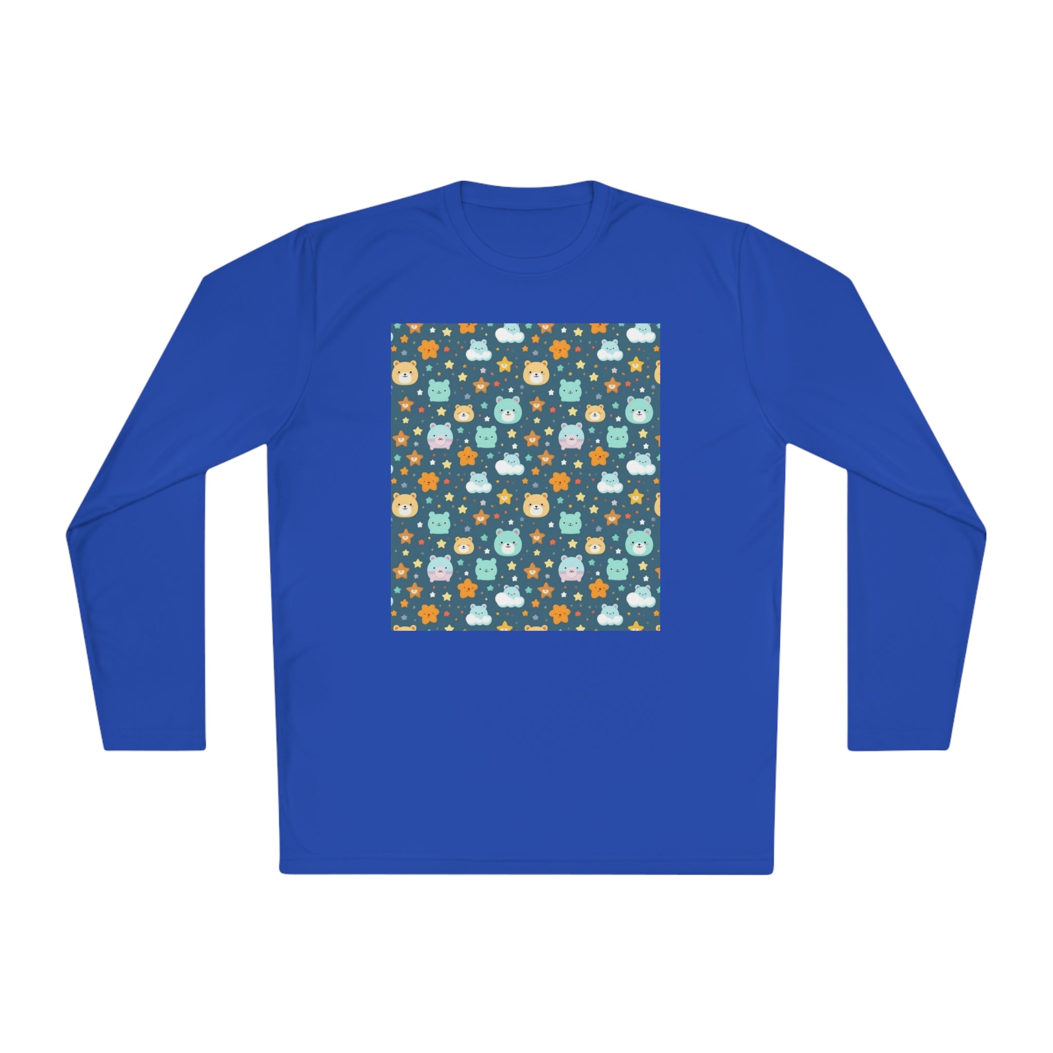 Unisex Lightweight Long Sleeve Tee (AOP) - Abstract Designs 06