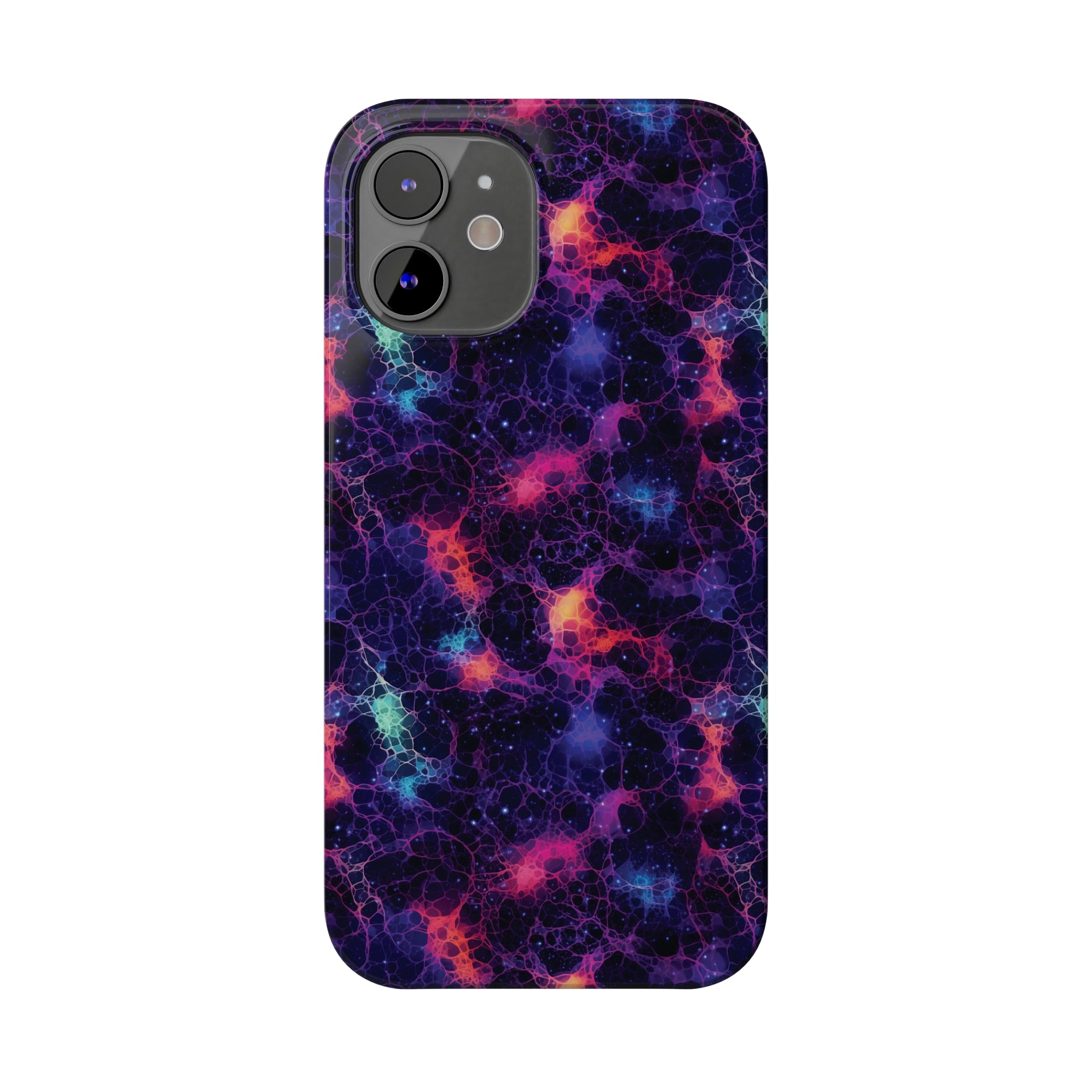 Slim Phone Cases (AOP) - Seamless Fantasy Galaxies 08