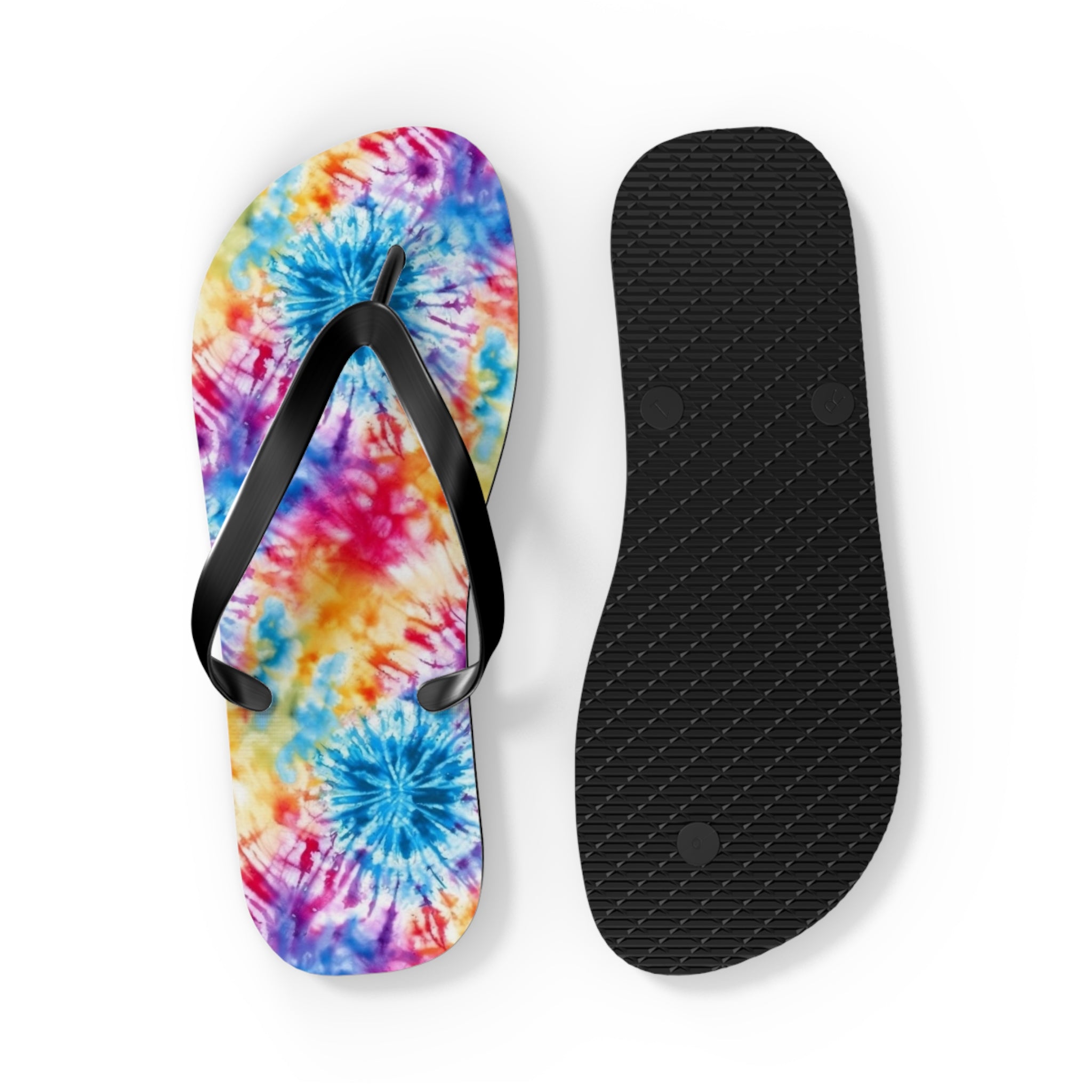 Flip Flops (AOP) - Tie Dye Designs 03