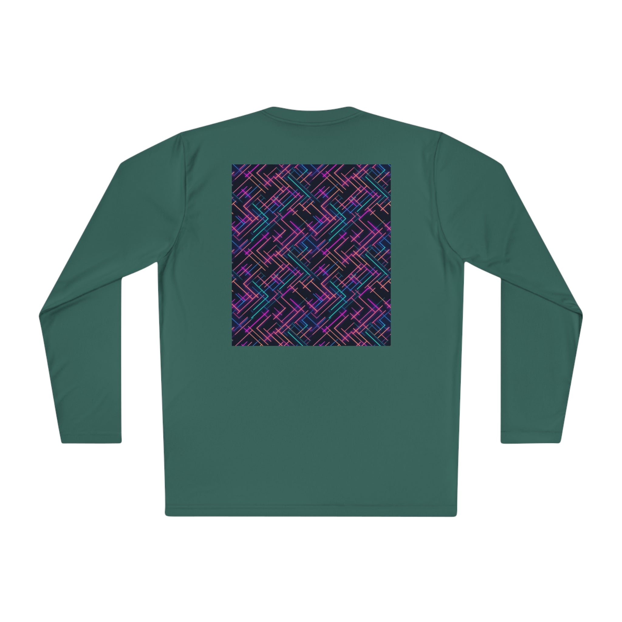 Unisex Lightweight Long Sleeve Tee (AOP) - Abstract Designs 05