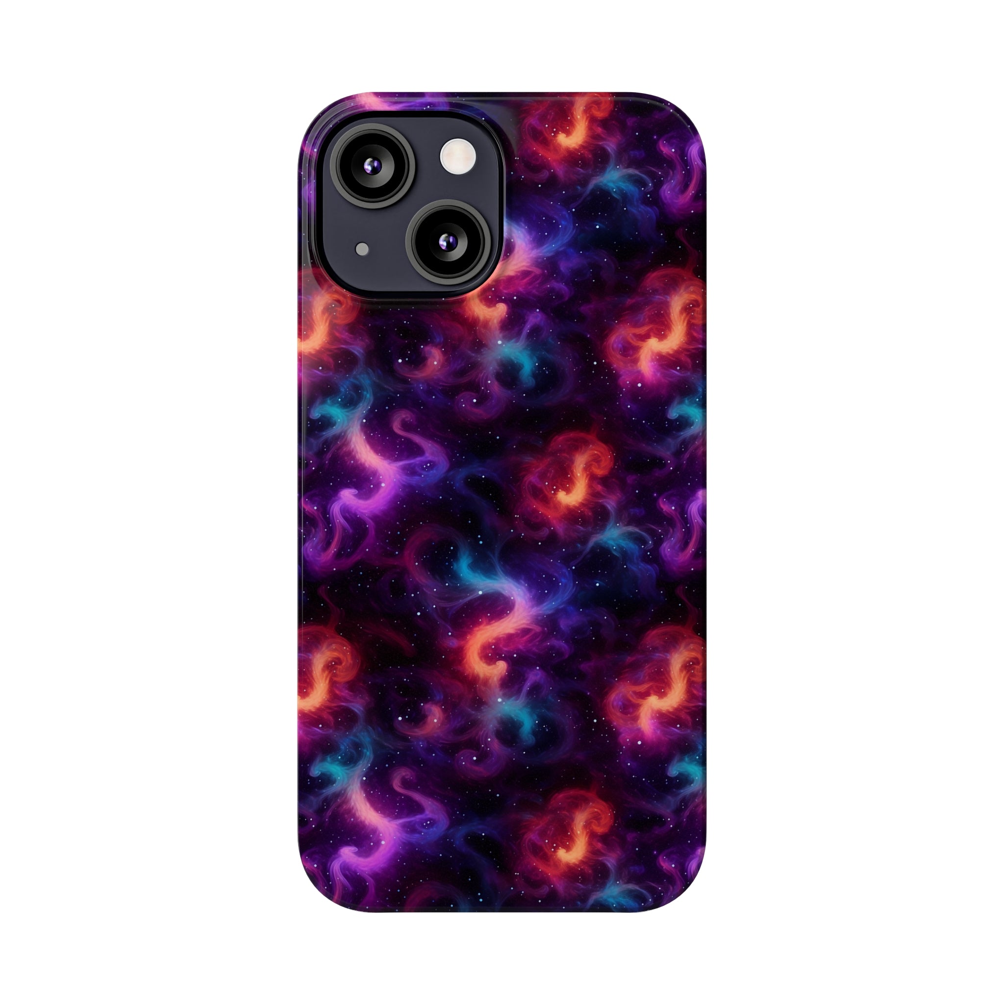 Slim Phone Cases (AOP) - Seamless Fantasy Galaxies 05