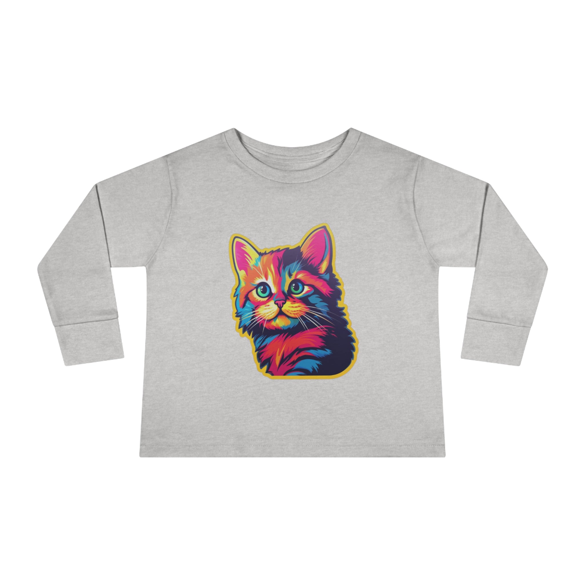 Toddler Long Sleeve Tee - Kittens 04