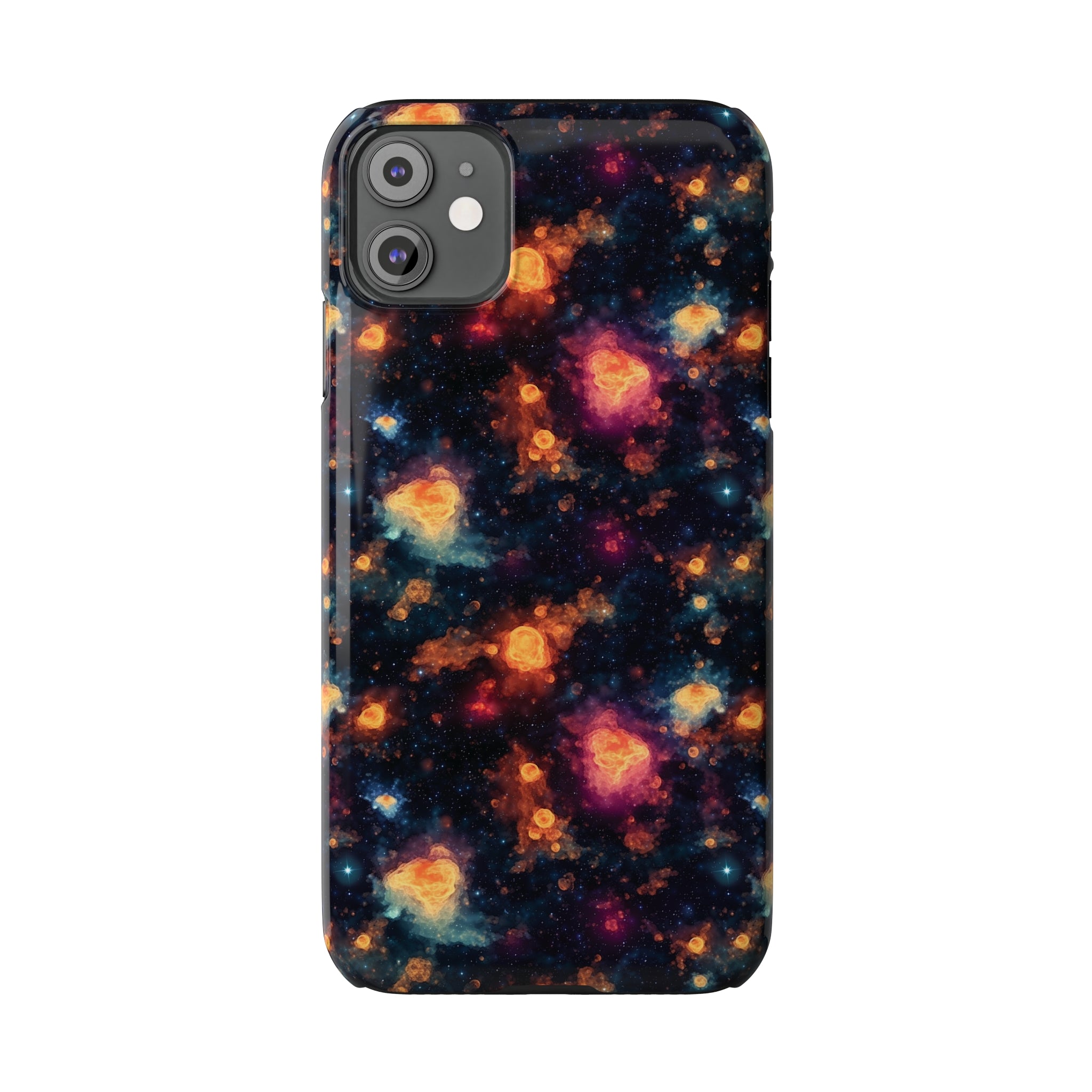 Slim Phone Cases (AOP) - Seamless Fantasy Galaxies 07