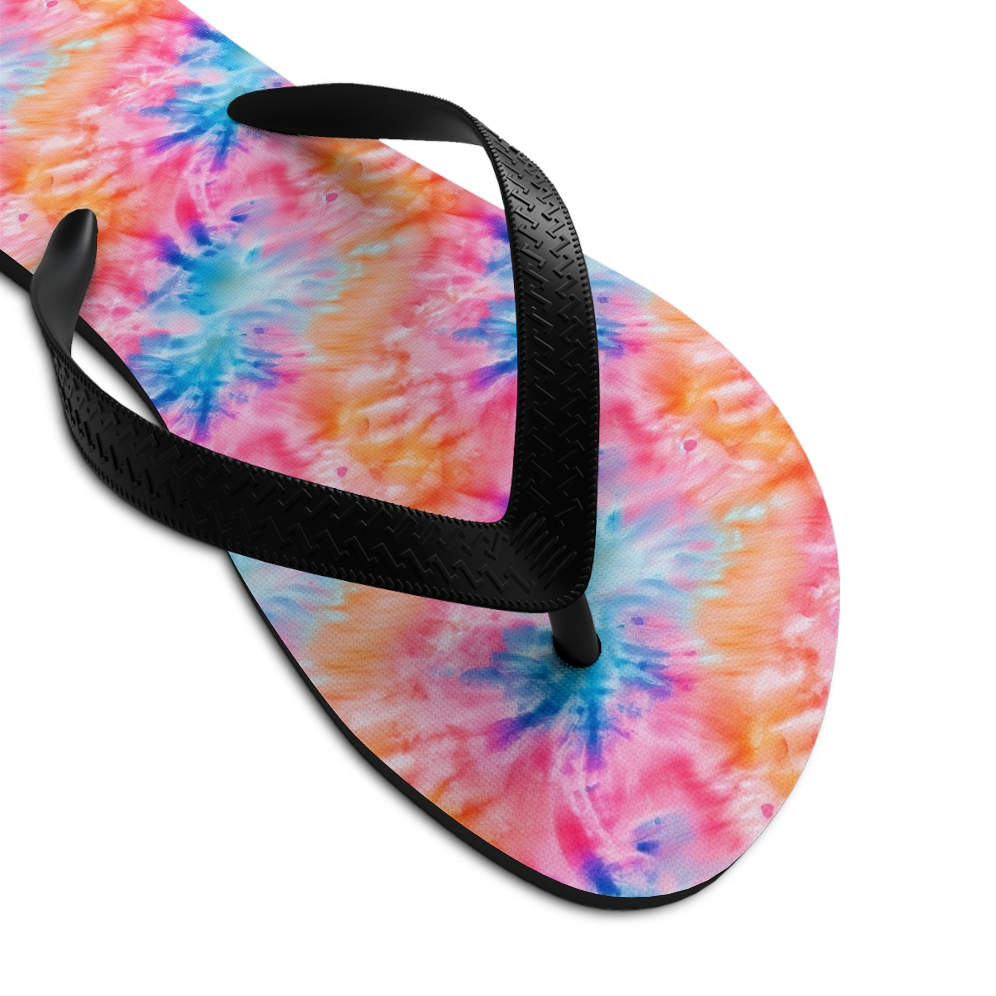 Unisex Flip-Flops (AOP) - Tie Dye Designs 01