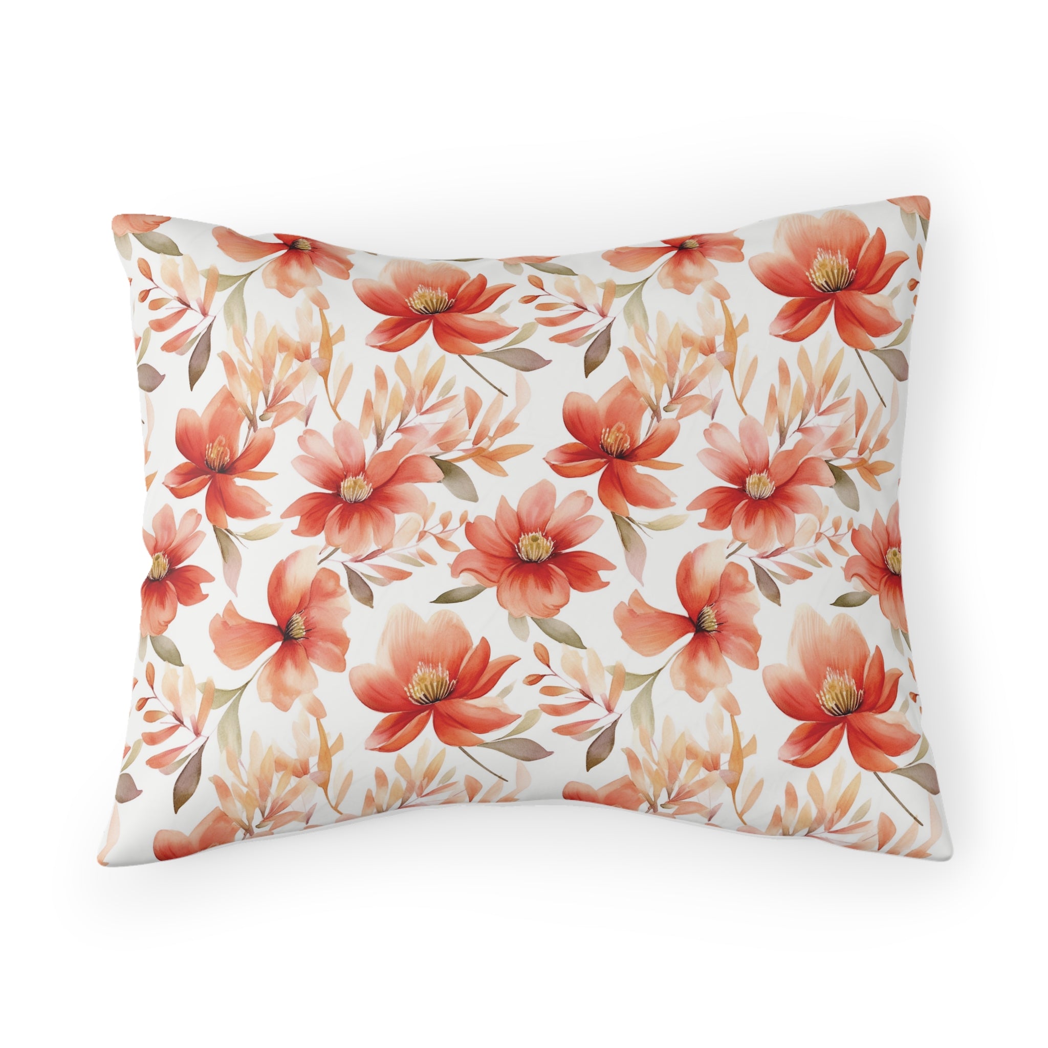 Pillow Sham (AOP) - Seamless Watercolor Designs 02