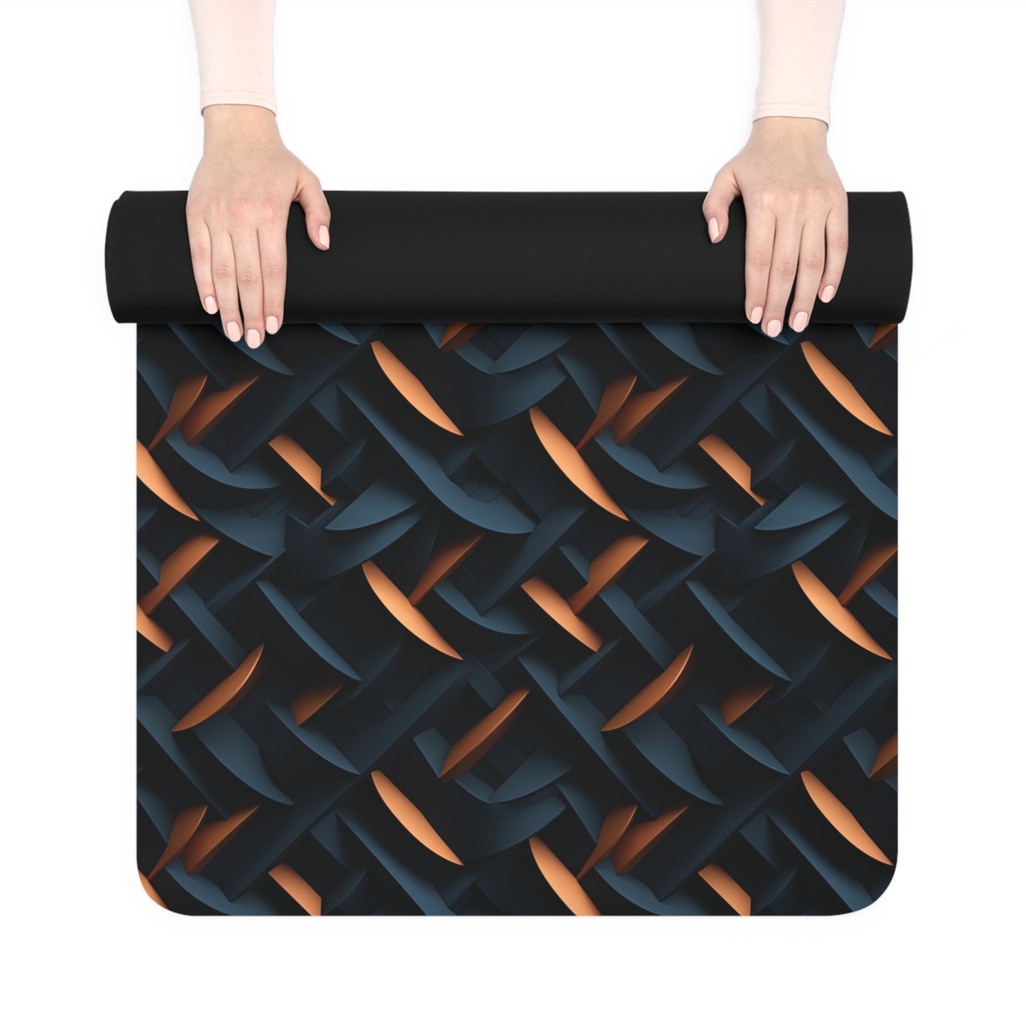 Rubber Yoga Mat (AOP) - Serenity Designs 03