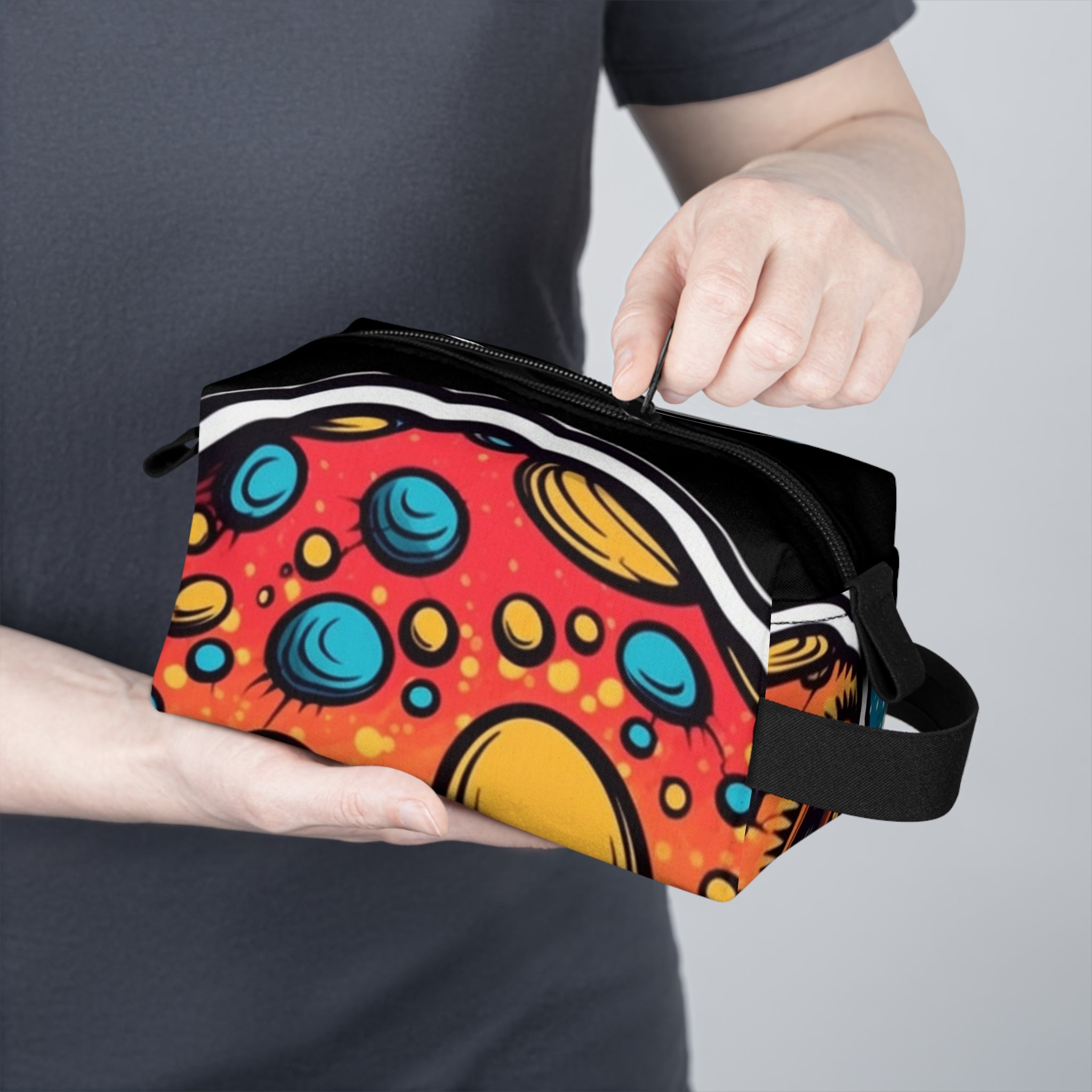 Toiletry Bag - Mushroom Pop Art 05