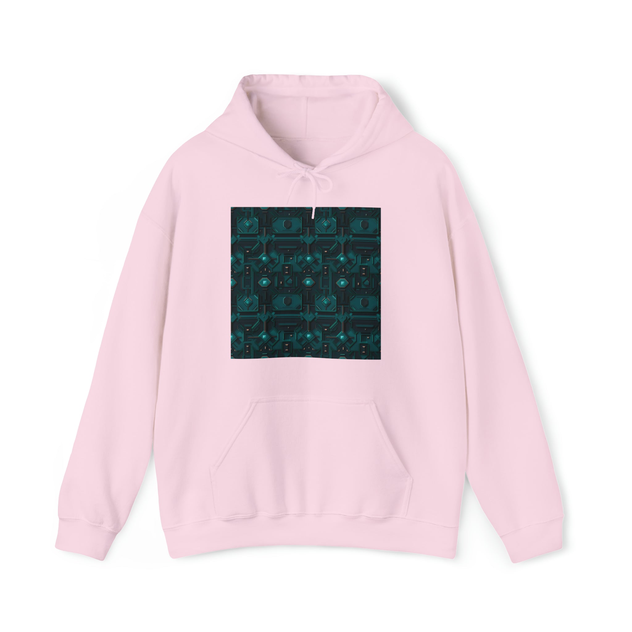 Unisex Heavy Blend™ Hooded Sweatshirt - Abstract Neon Designs 10