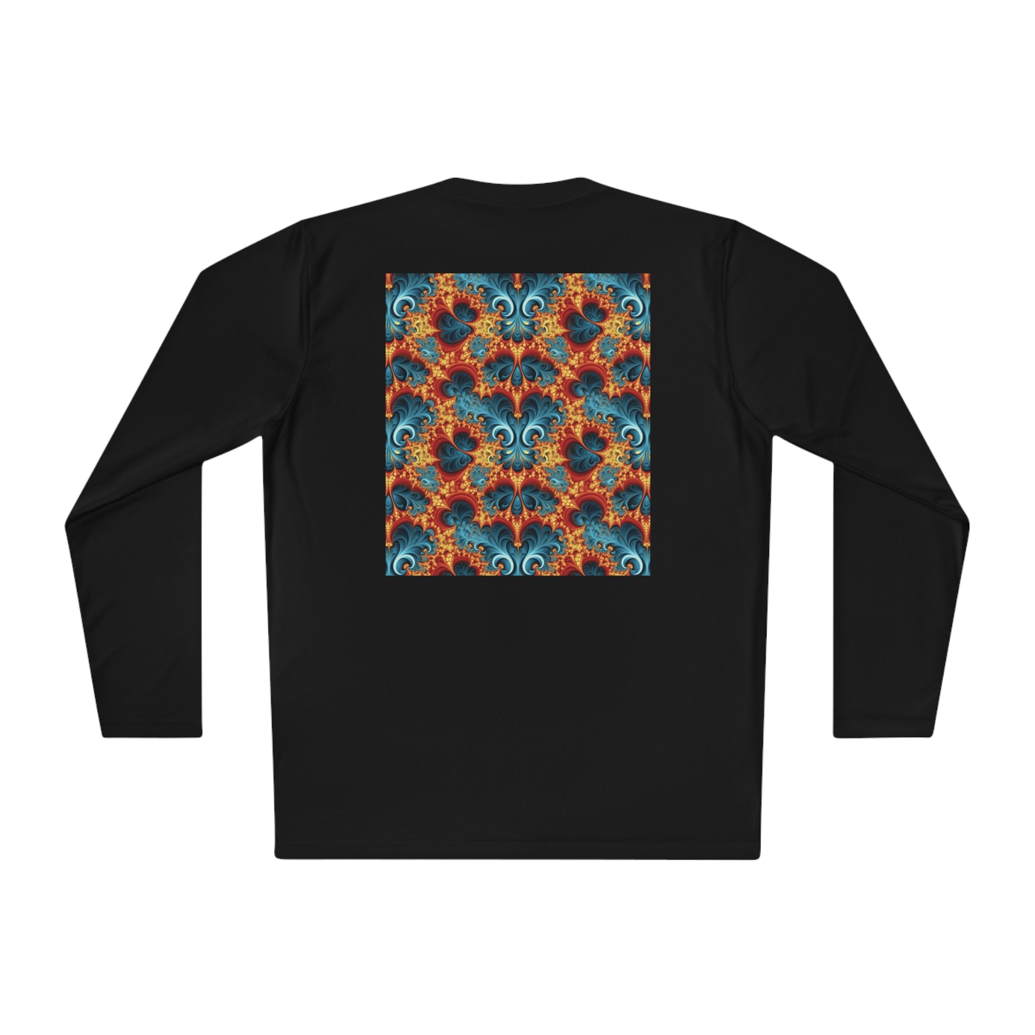 Unisex Lightweight Long Sleeve Tee (AOP) - Abstract Designs 01