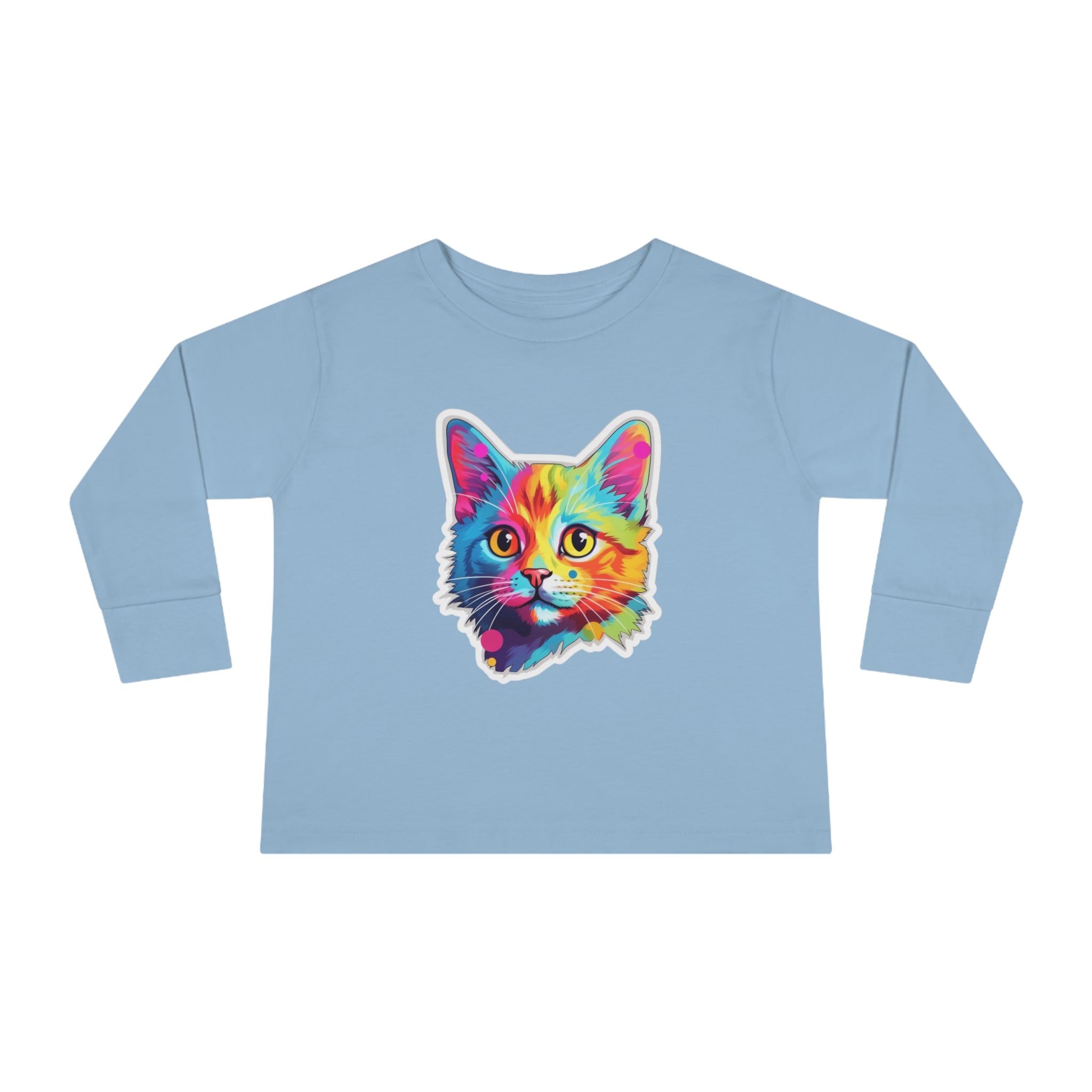 Toddler Long Sleeve Tee - Kittens 09