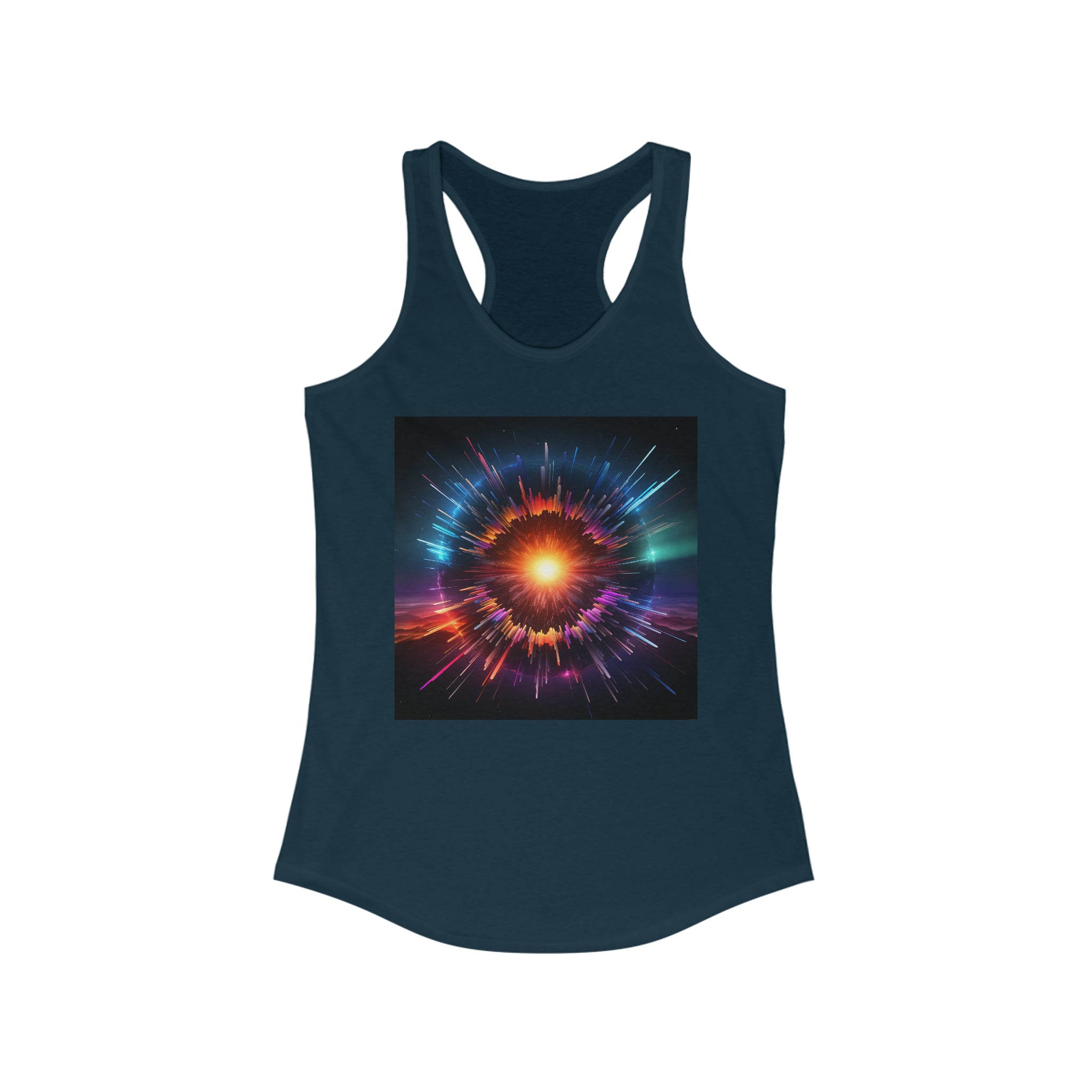 Women's Ideal Racerback Tank - Vector Art Design 24