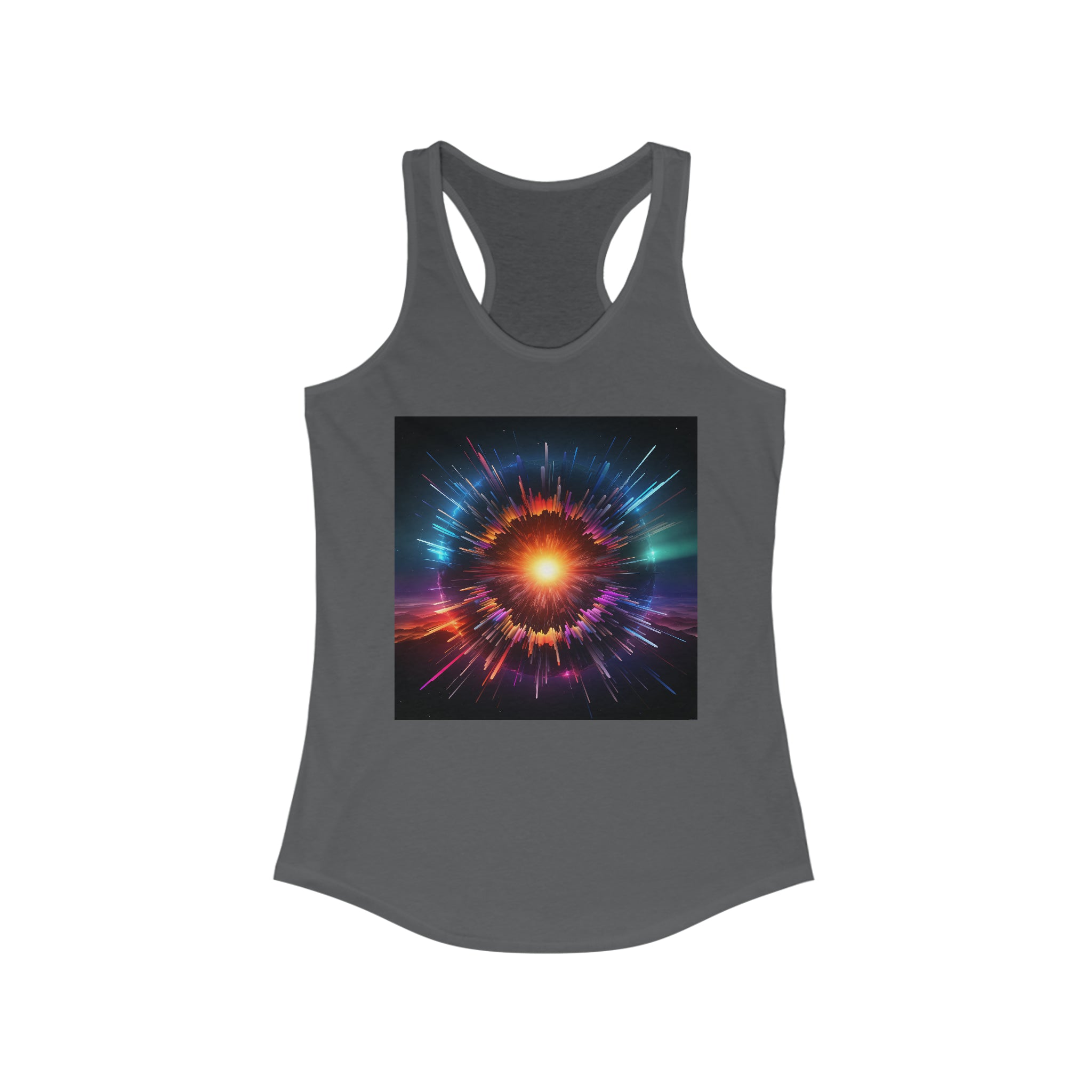 Women's Ideal Racerback Tank - Vector Art Design 24