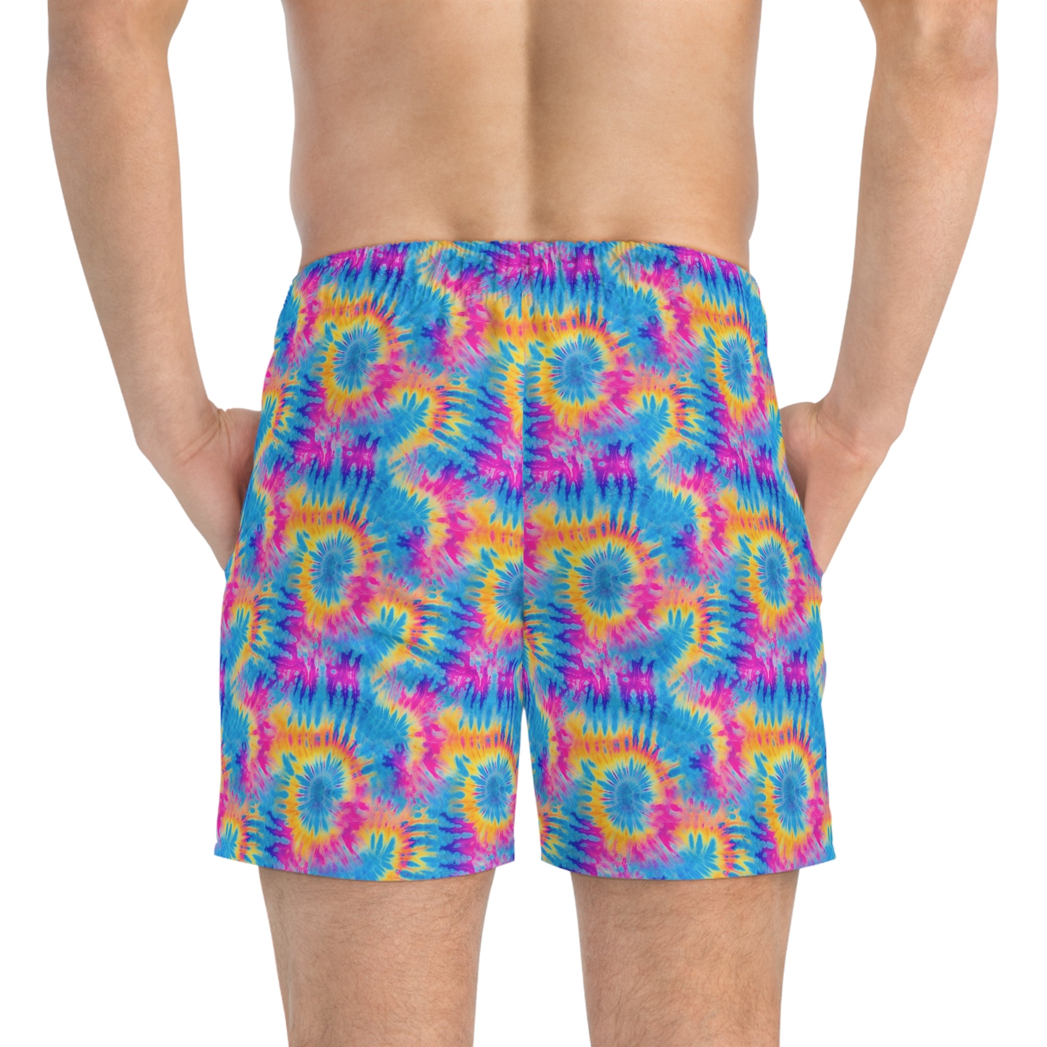 Swim Trunks (AOP) - Seamless Tie Dye Designs 02