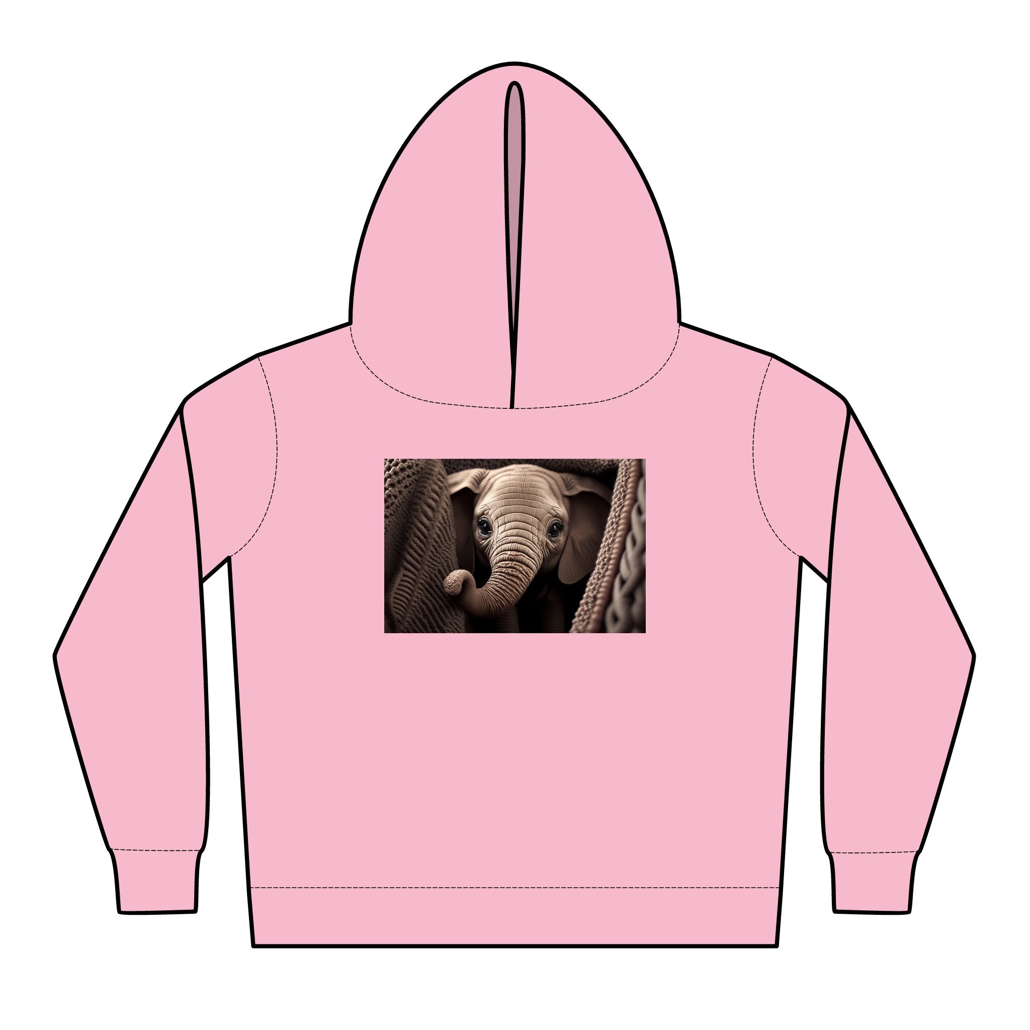 Toddler Pullover Fleece Hoodies - Digital Designs 15