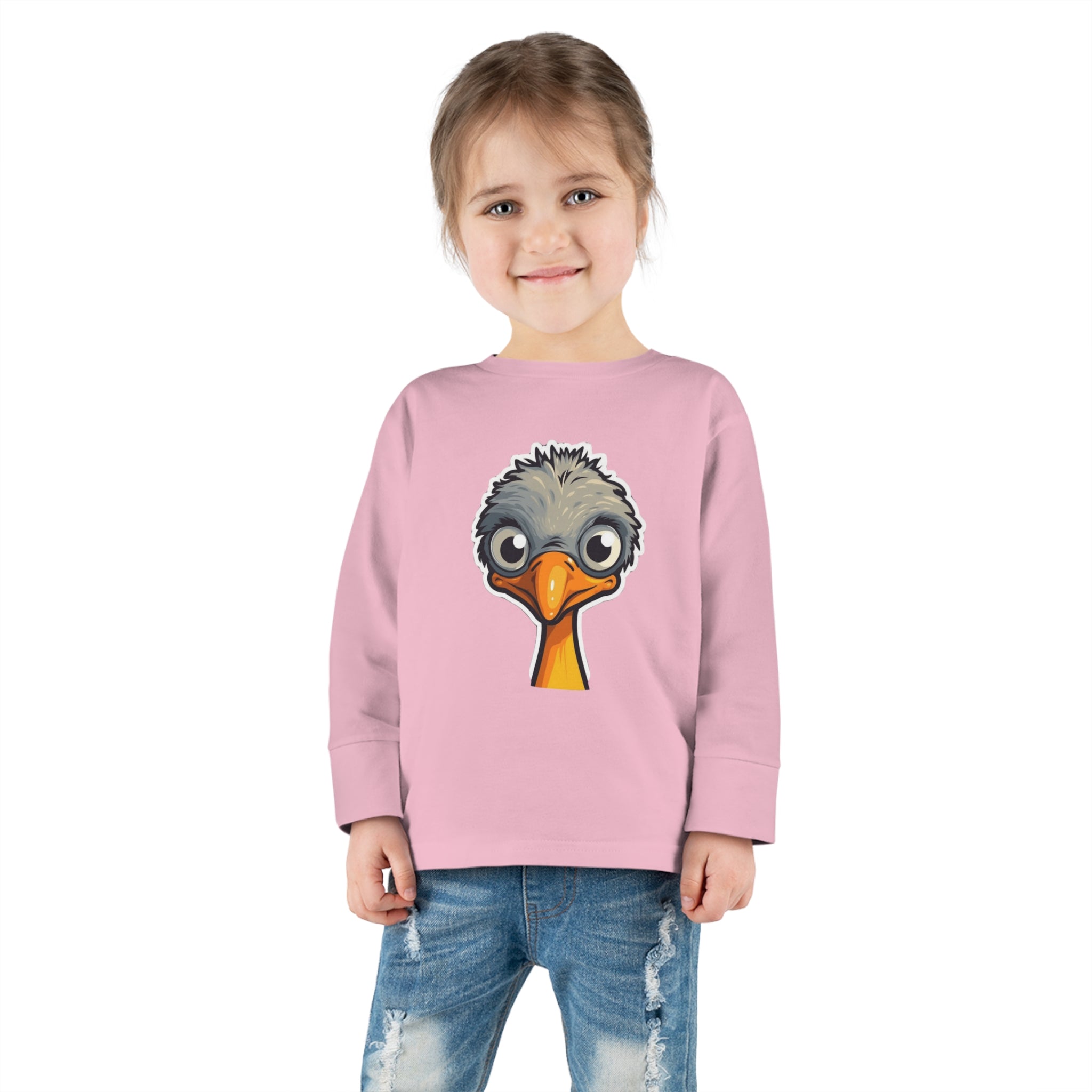 Toddler Long Sleeve Tee - Ostrich Chick