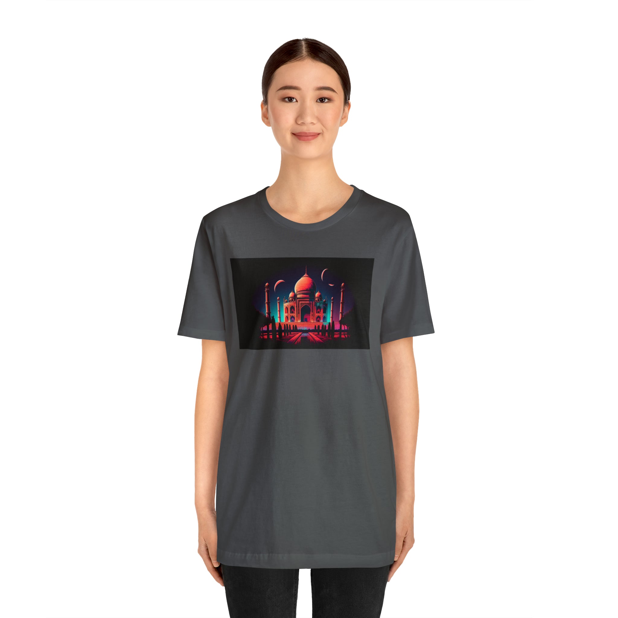 Unisex Jersey Short Sleeve Tee - Taj Mahal, Agra, India