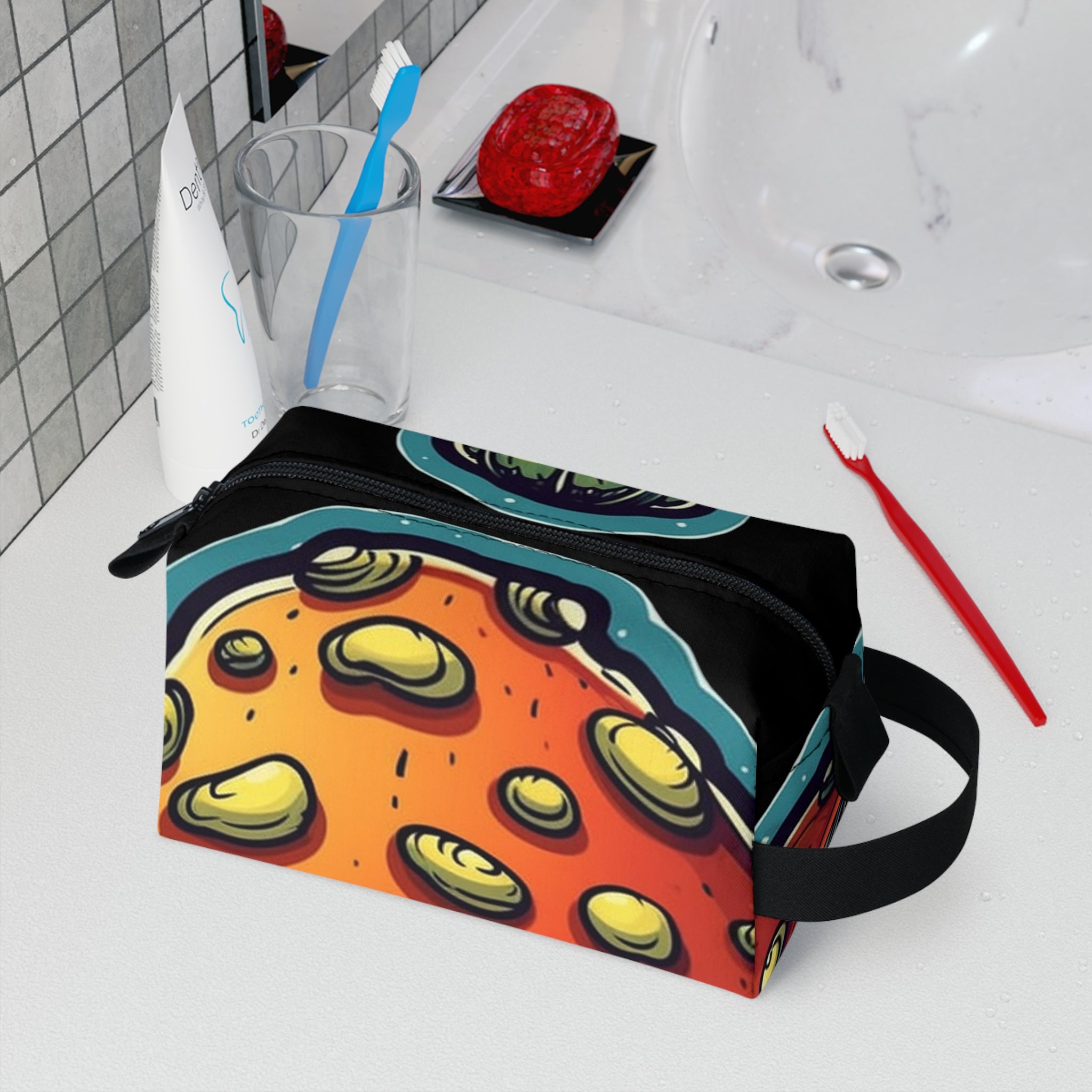 Toiletry Bag - Mushroom Pop Art 10