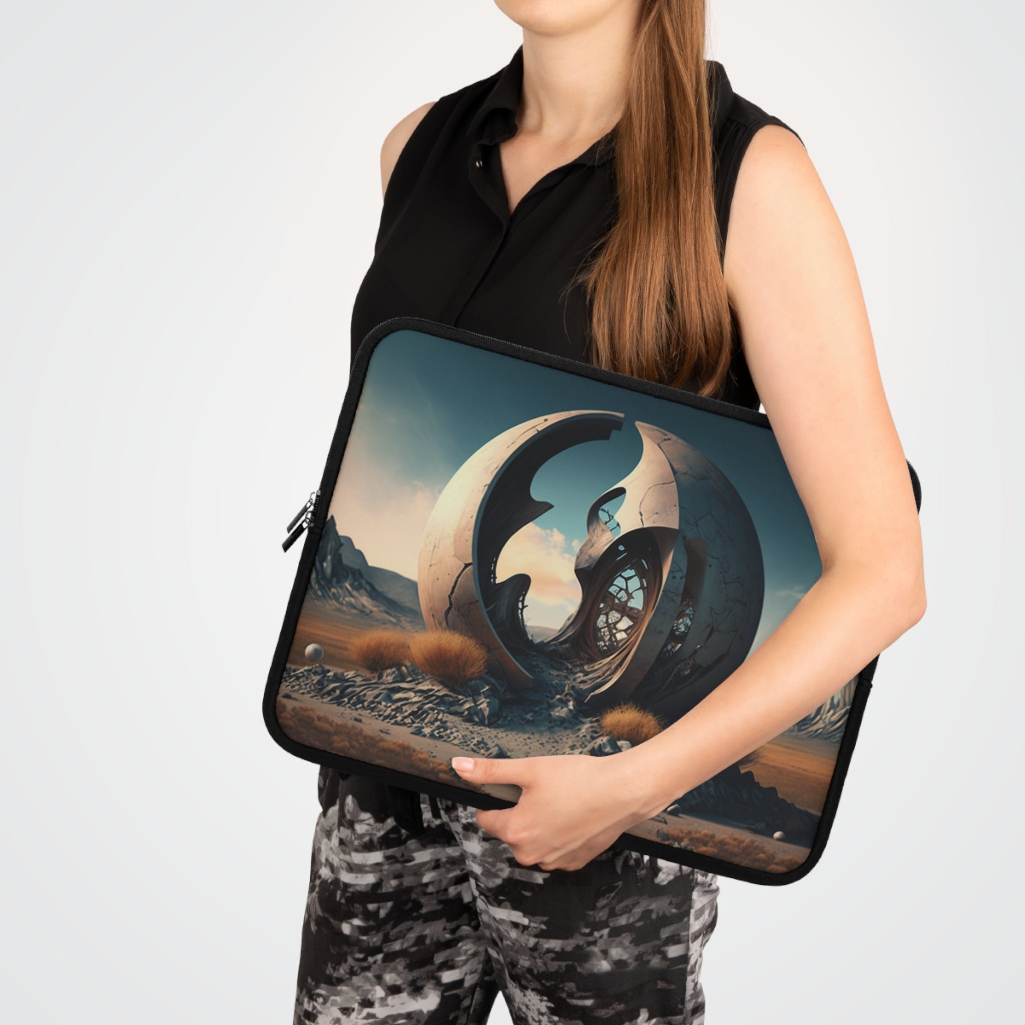 Laptop Sleeve - Surrealist Digital Designs 04