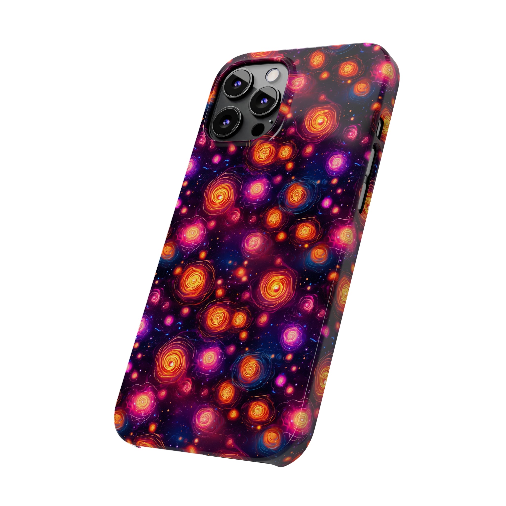 Slim Phone Cases (AOP) - Seamless Fantasy Galaxies 11