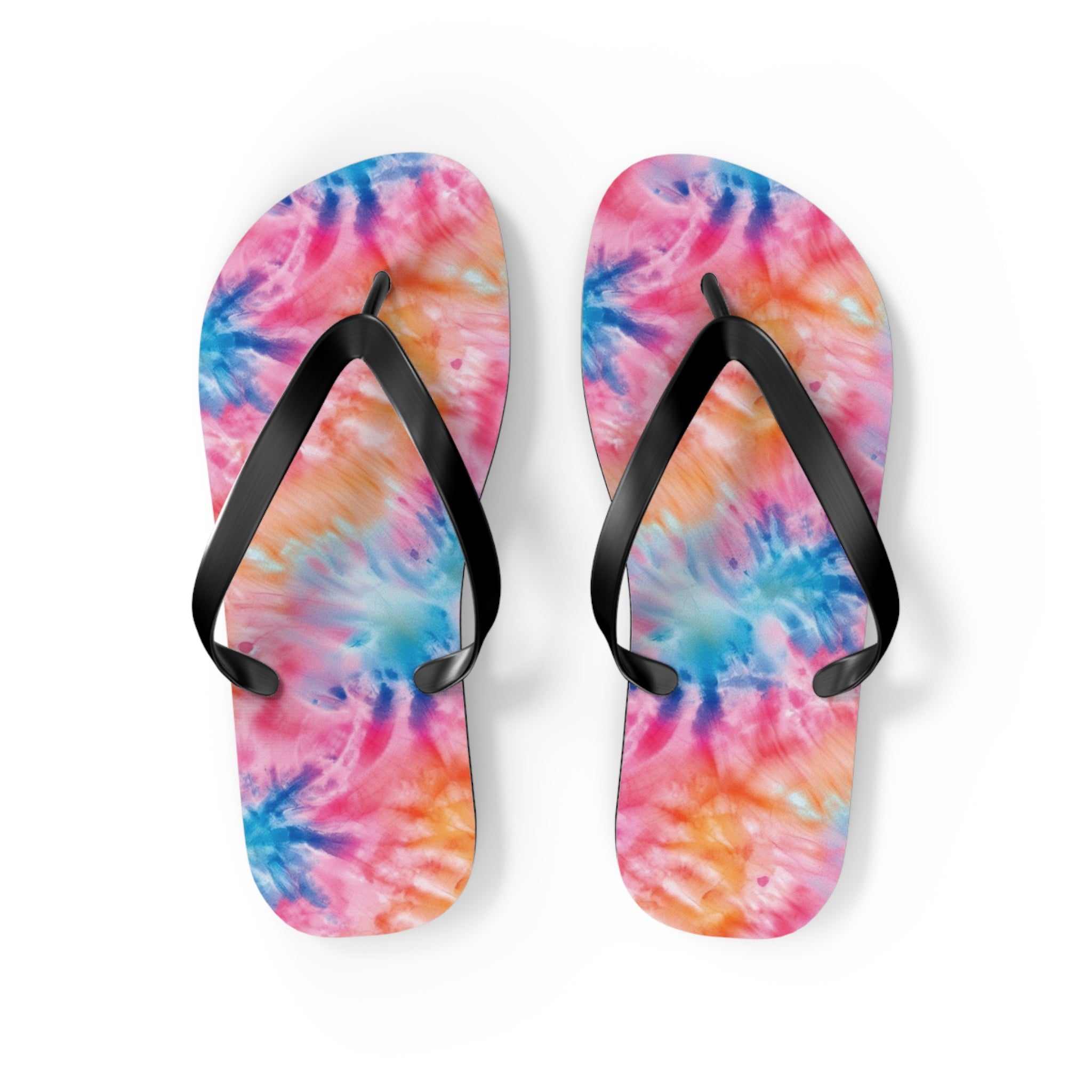 Flip Flops (AOP) - Tie Dye Designs 01