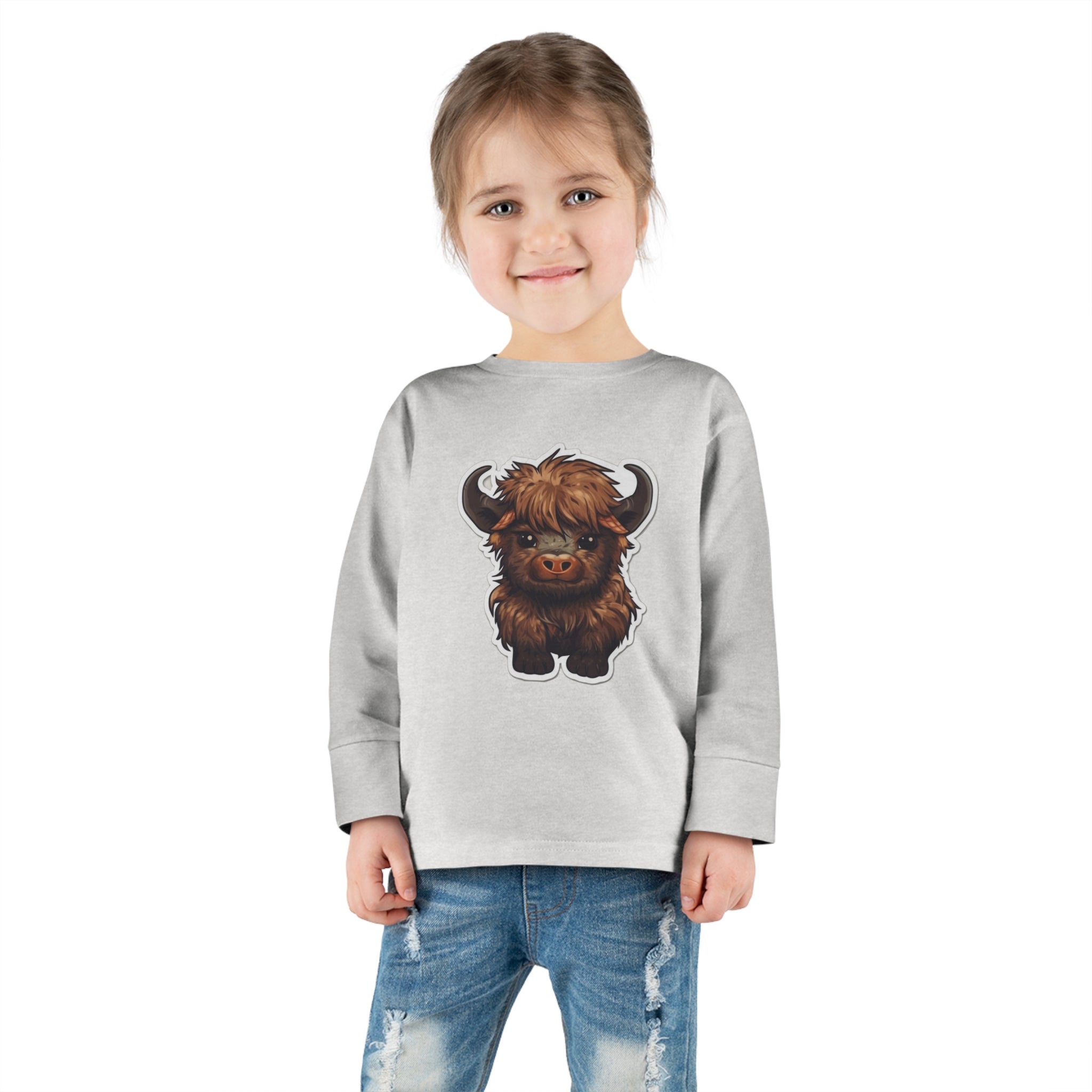 Toddler Long Sleeve Tee - Yak Calf