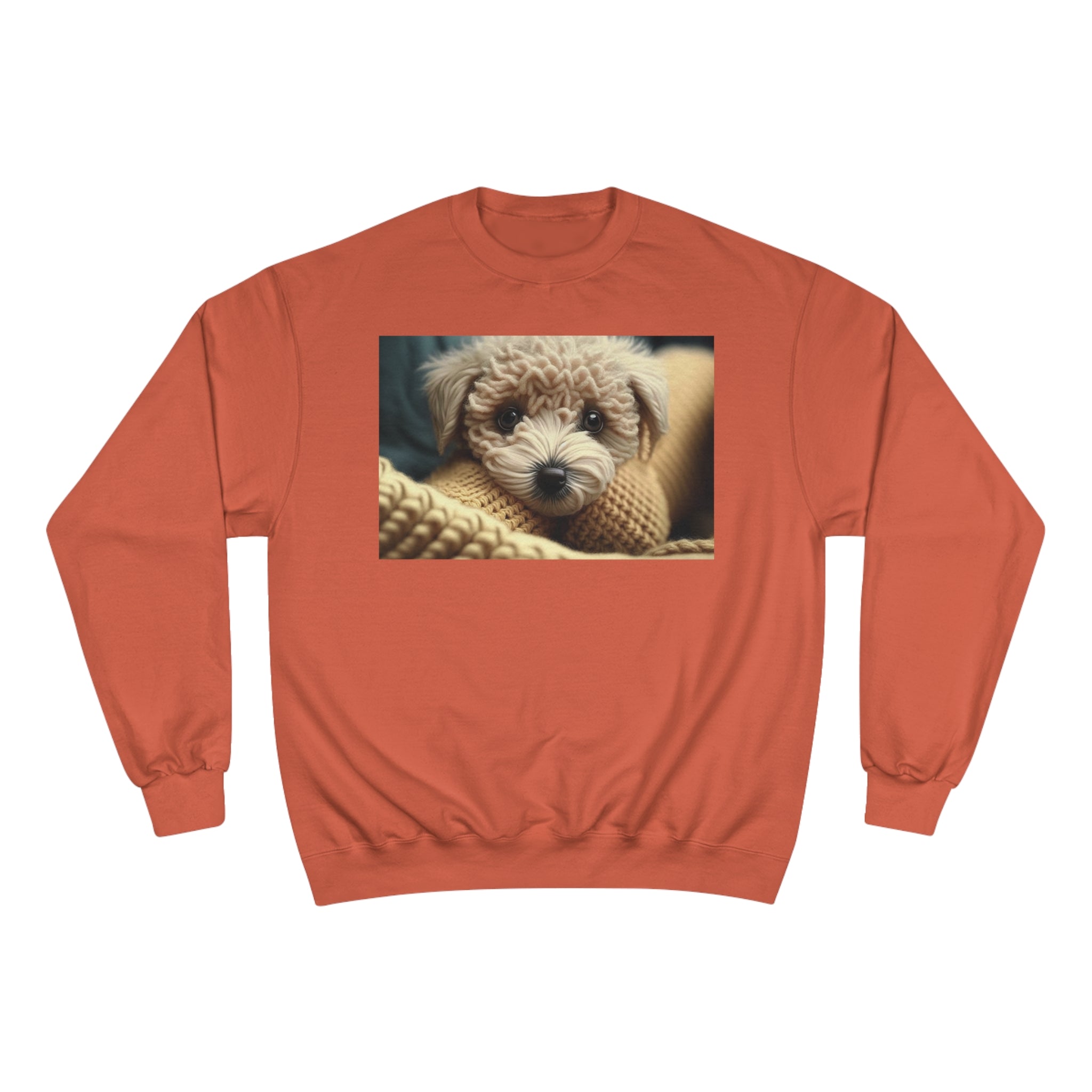 Champion Sweatshirt - Knit Animals, Puppy