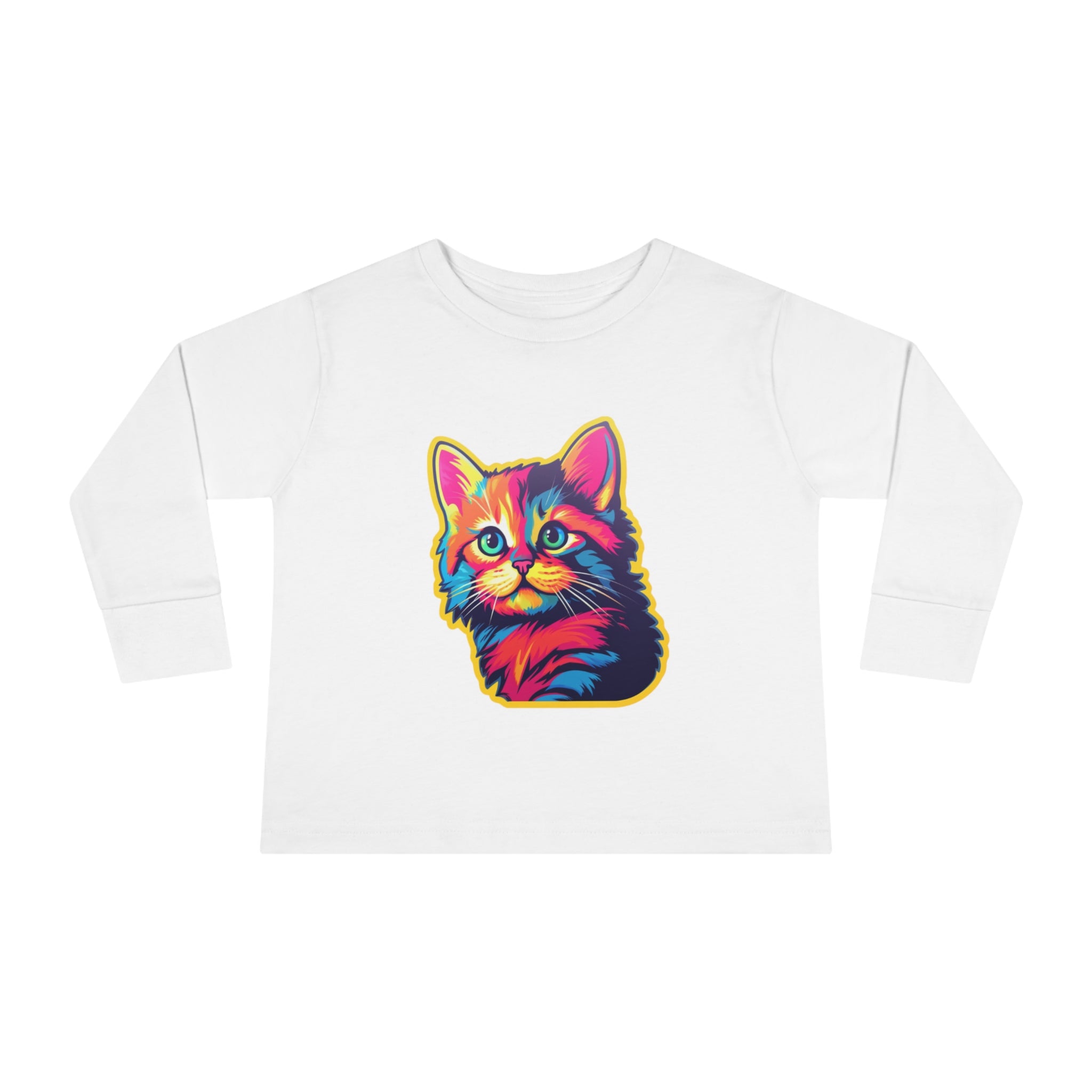 Toddler Long Sleeve Tee - Kittens 04