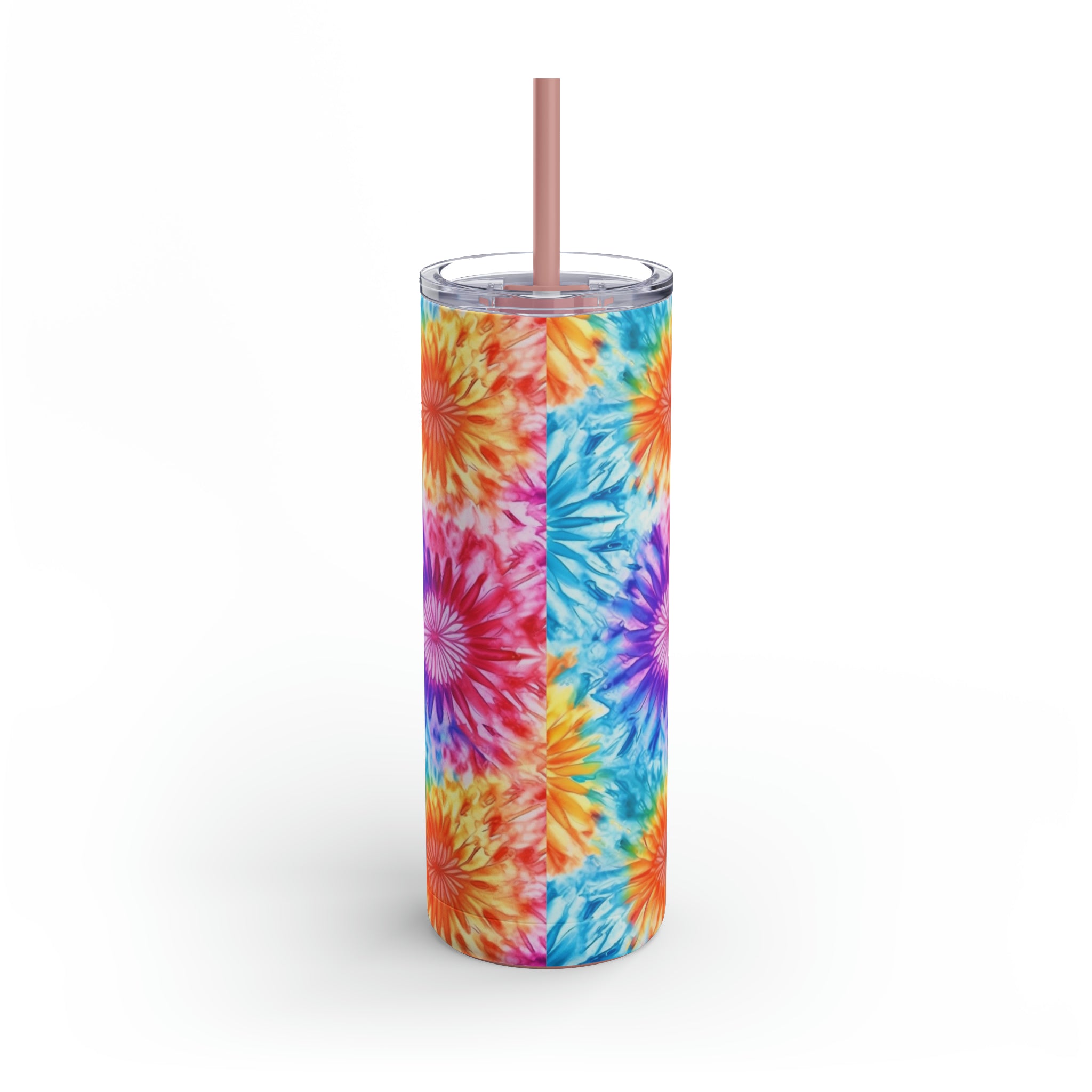 Maars Maker Skinny Matte Tumbler, 20oz - Tie Dye, Abstract Designs 02