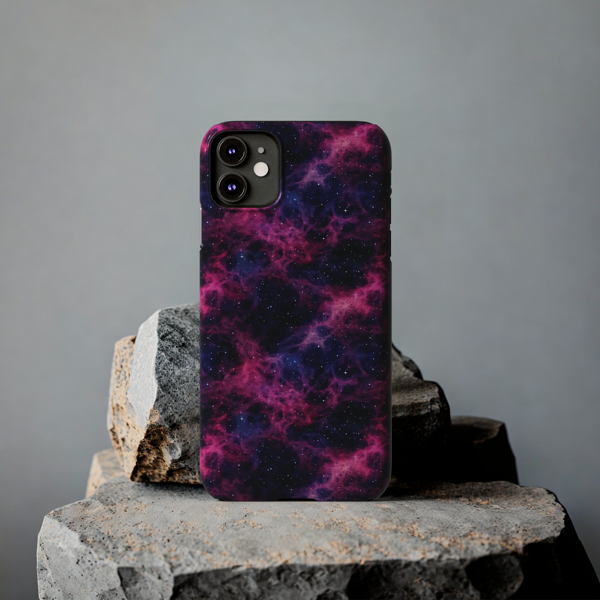 Slim Phone Cases (AOP) - Seamless Fantasy Galaxies 02