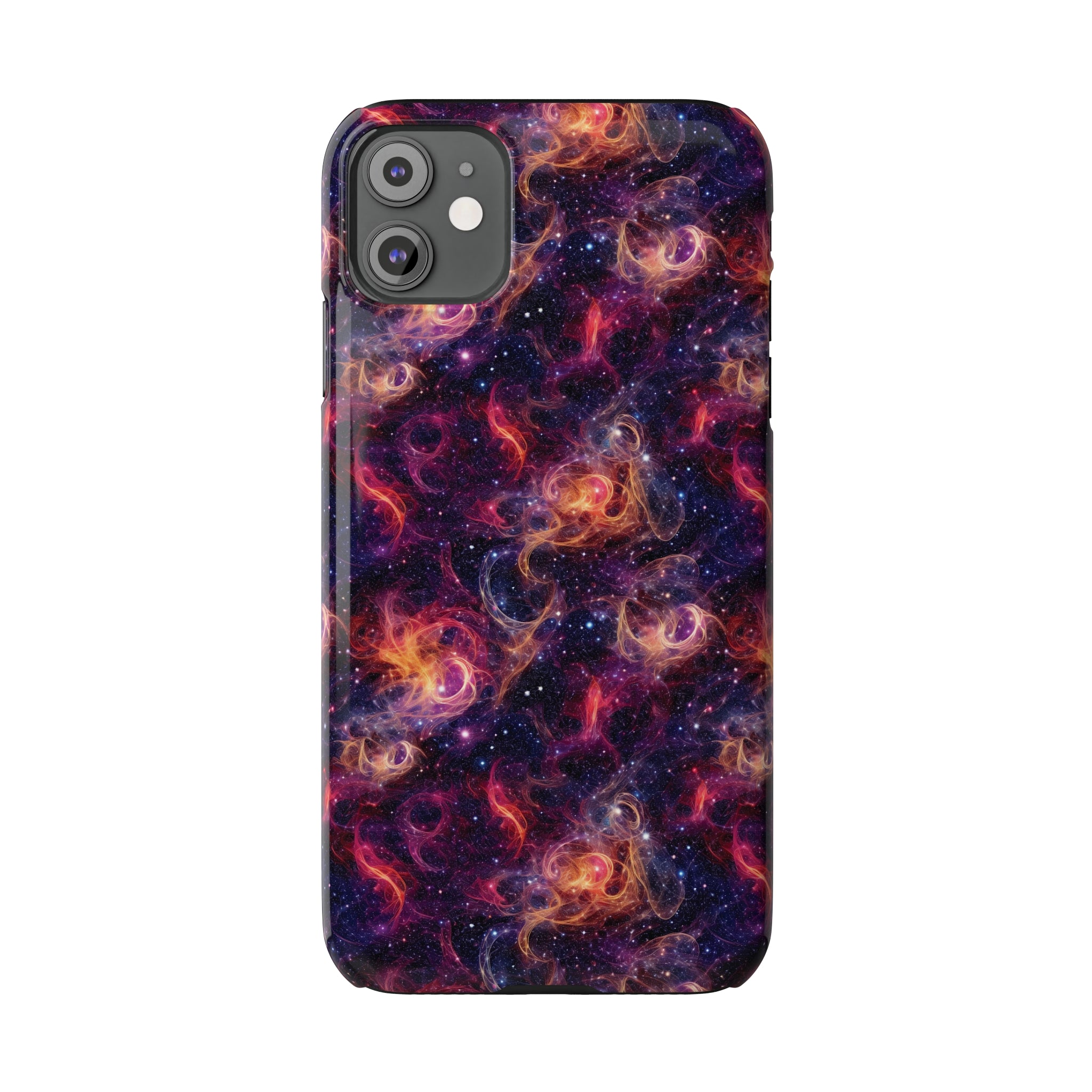 Slim Phone Cases (AOP) - Seamless Fantasy Galaxies 01